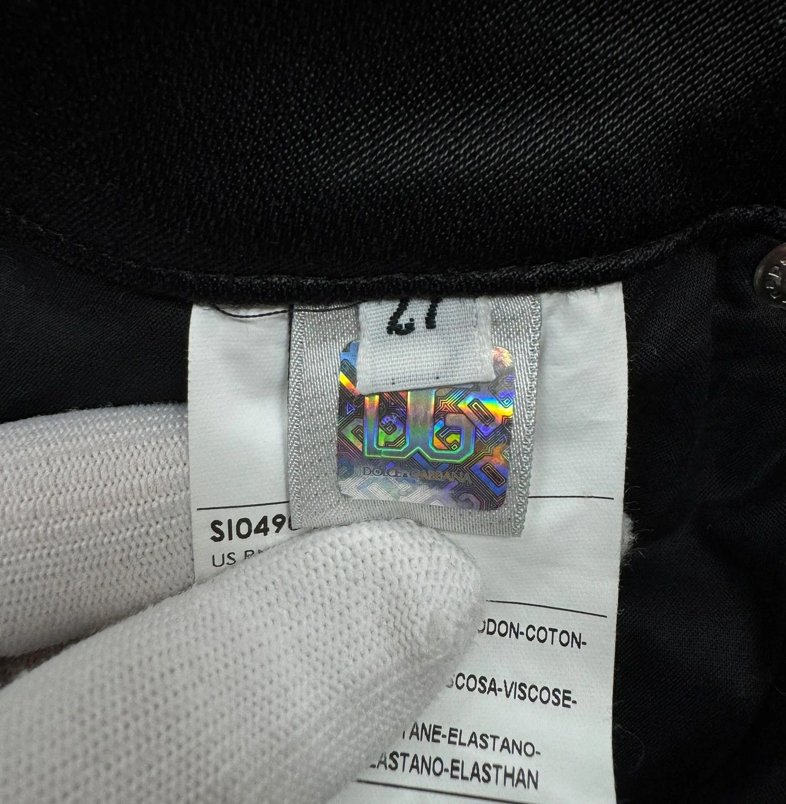 Dolce & Gabbana Dolce & Gabbana Skirt Knee-Length Cotton size 27 Size 27" / US 4 / IT 40 - 15 Thumbnail