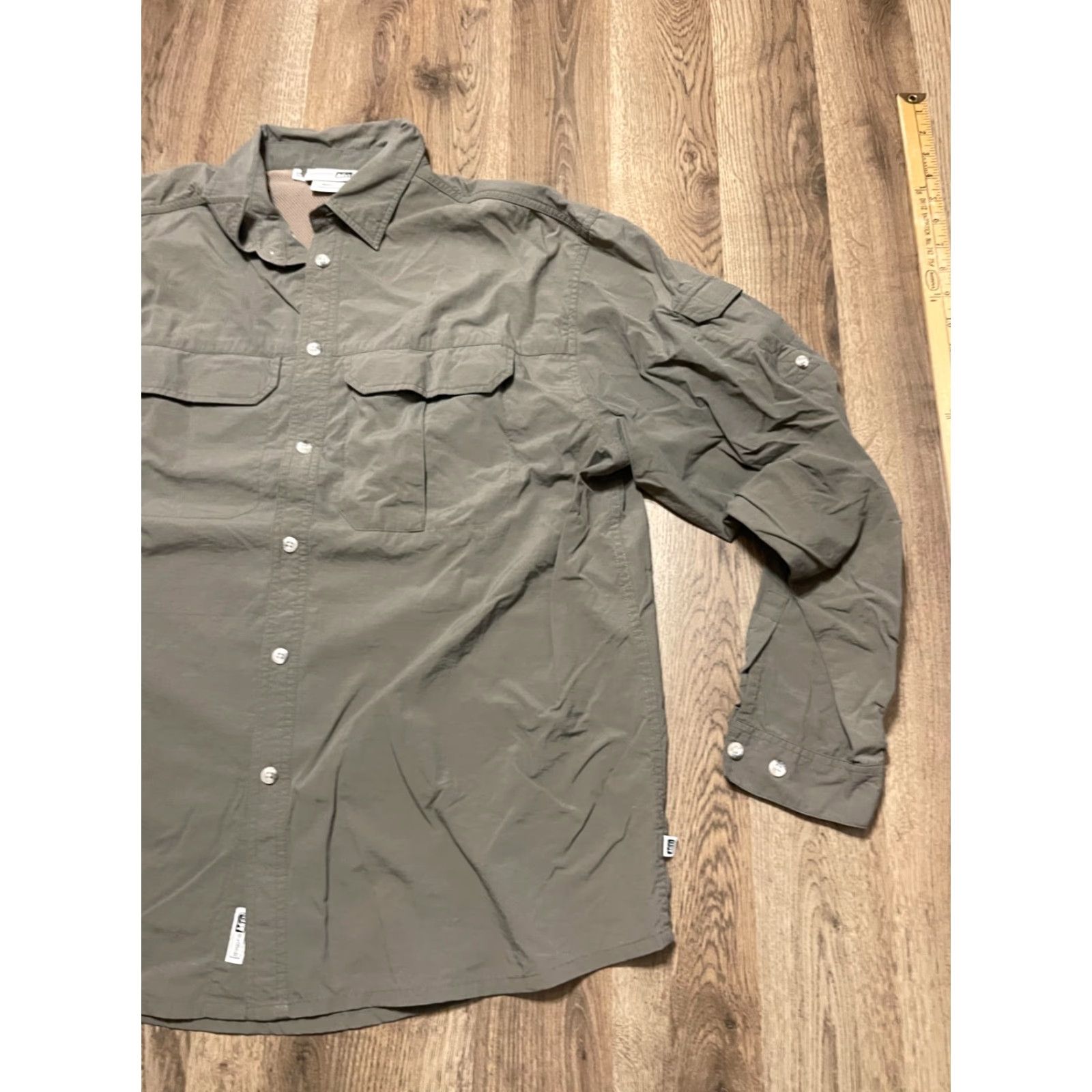 Vintage REI Shirt Men's Size Large Green Long Sleeve Button Up Chest Pockets Size US L / EU 52-54 / 3 - 4 Thumbnail