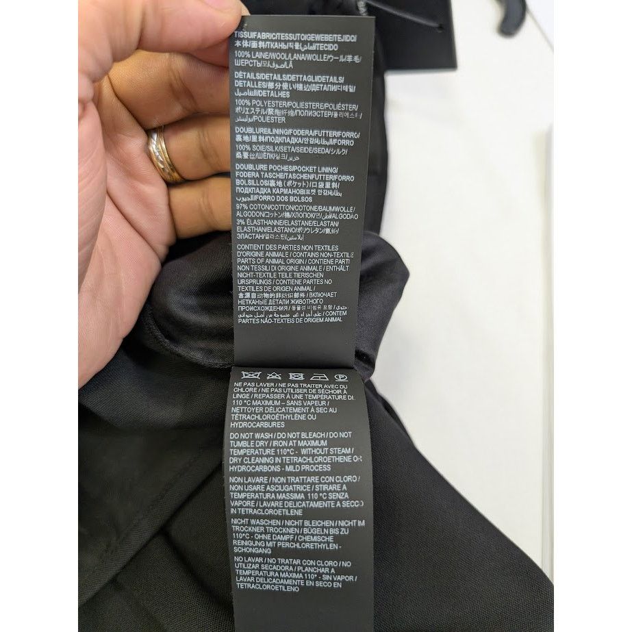Saint Laurent Paris o1rshd1 Casual Pants in Black Size US 36 / EU 52 - 18 Thumbnail