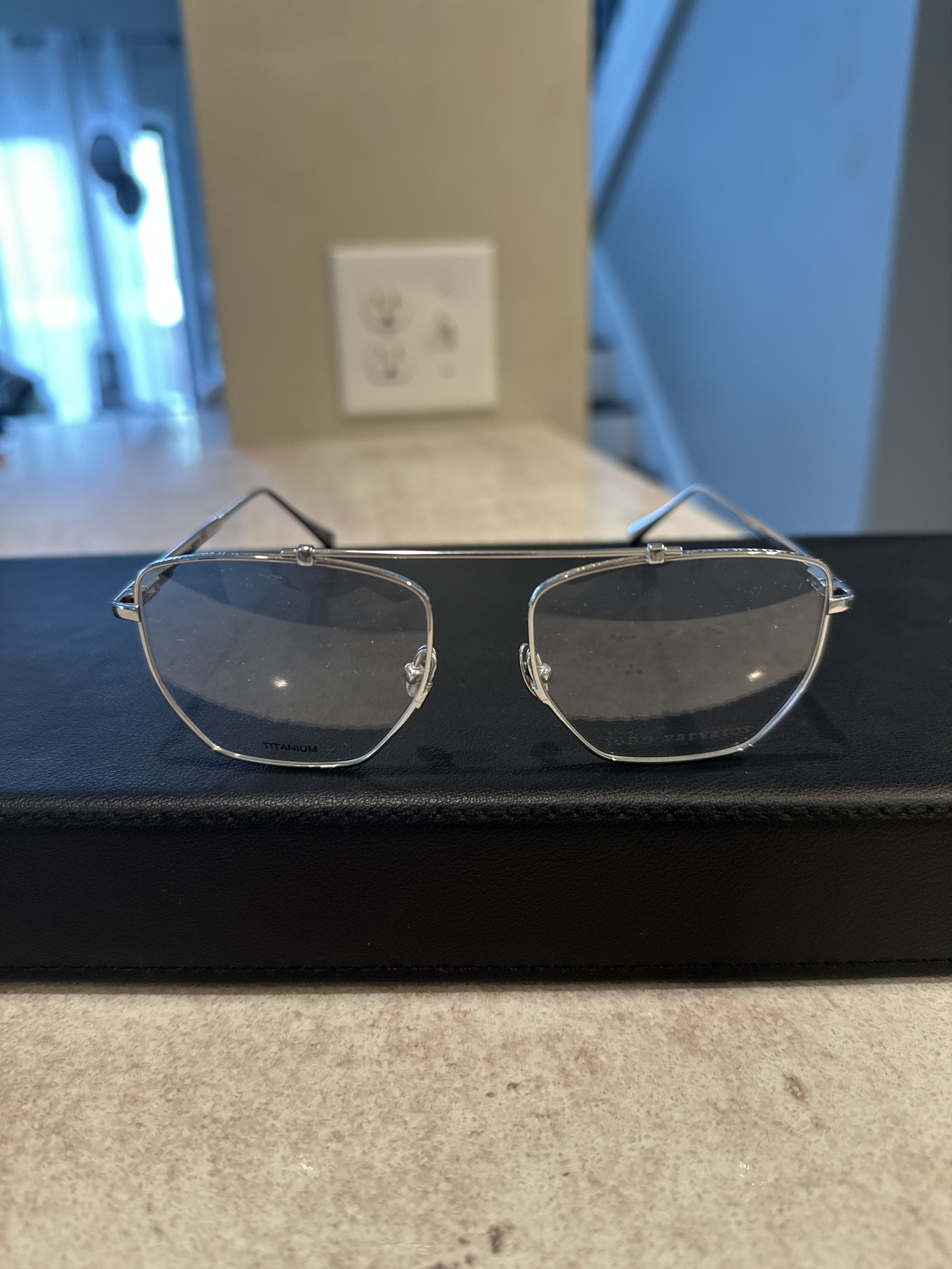 John Varvatos VJV190 51-17-145 Silver Glasses Size ONE SIZE - 12 Thumbnail