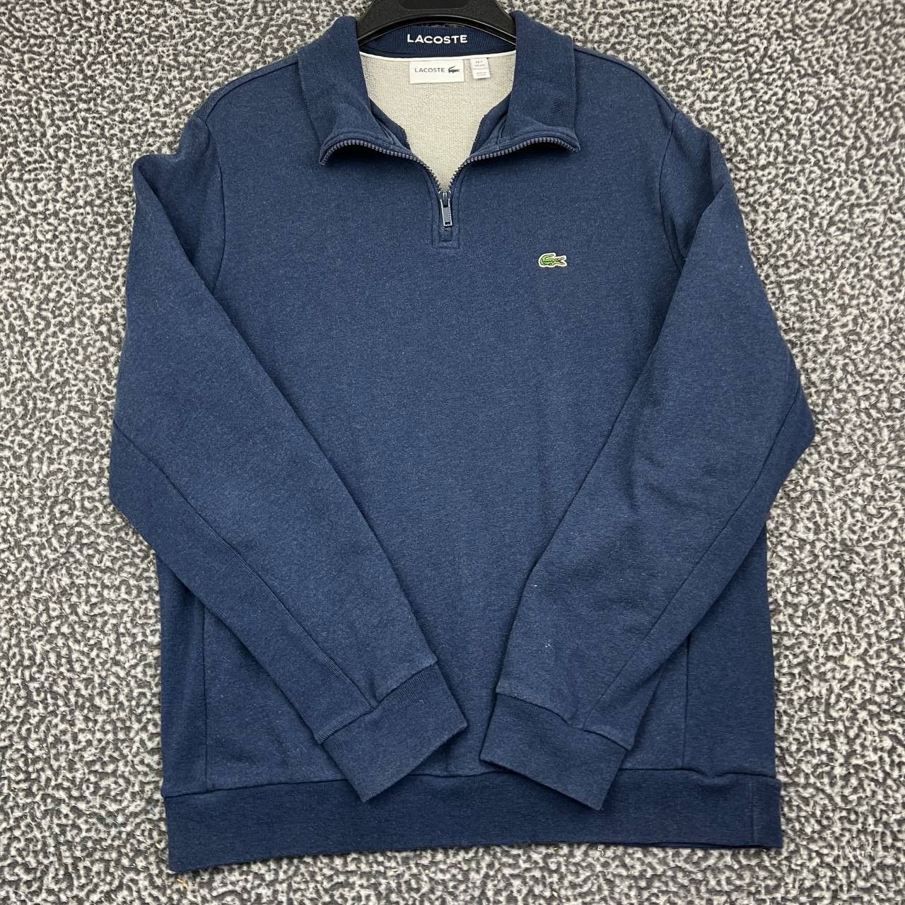 Lacoste Lacoste Sweatshirt Men XXL Quarter Zip Pullover Slim Fit Size US XXL / EU 58 / 5 - 1 Thumbnail