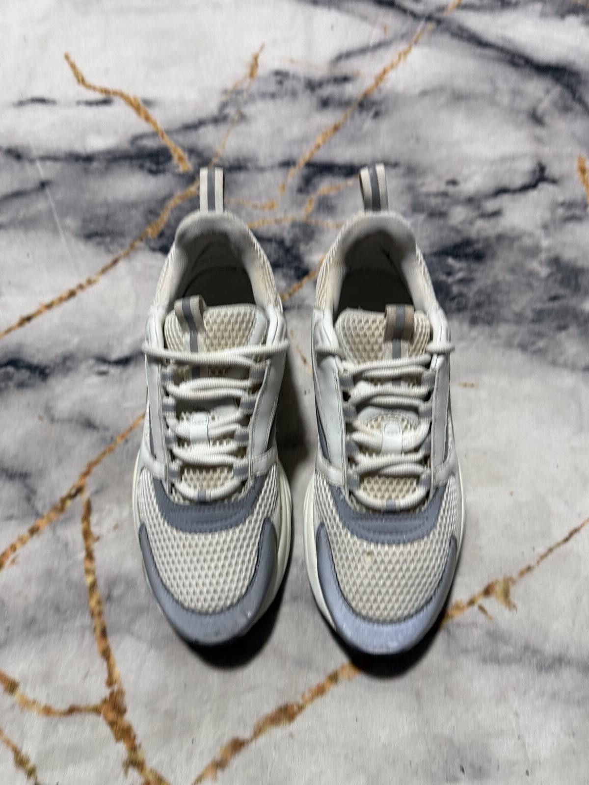 Dior Dior B22 Triple White Silver - Sz 9US Size US 9 / EU 42 - 2 Thumbnail
