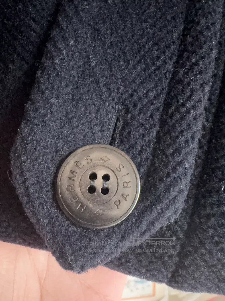 Hermes Hermes Deep Sea Blue Short Coat Size XS / US 0-2 / IT 36-38 - 6 Thumbnail