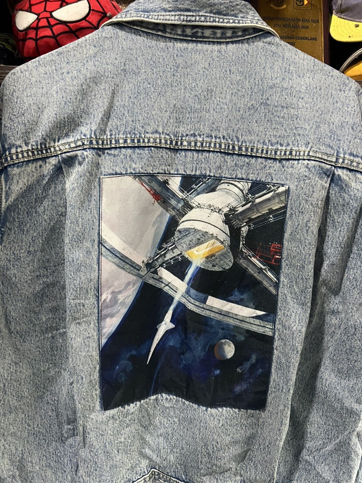 GU 🔥Rare Gu x 2001:A Space Oddyssey Denim Jacket Size US M / EU 48-50 / 2 - 13 Thumbnail