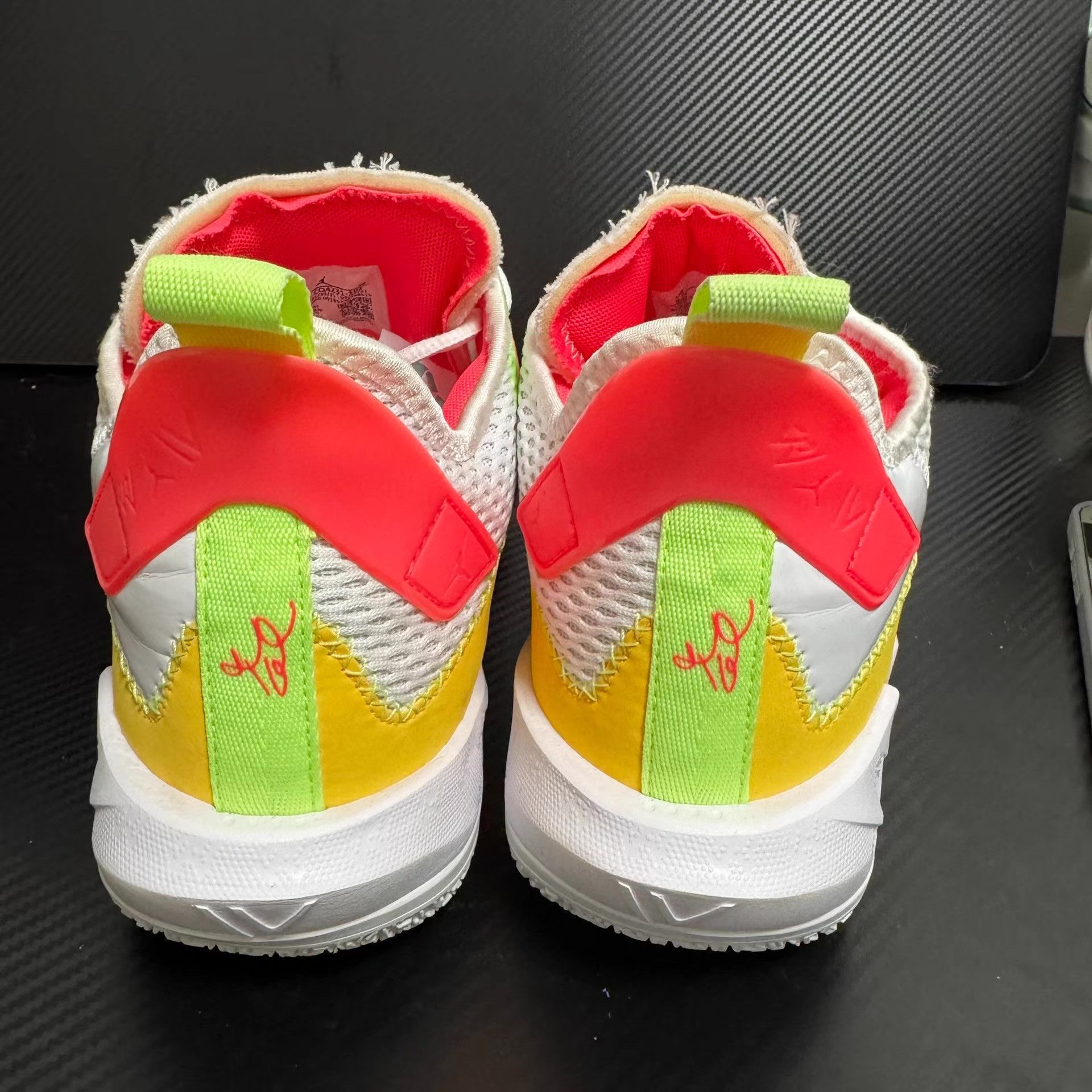 Nike Jordan Why Not Zer0.4 PF White, Yellow & Pink Colorway Q10 Size US 9.5 / EU 42-43 - 9 Thumbnail