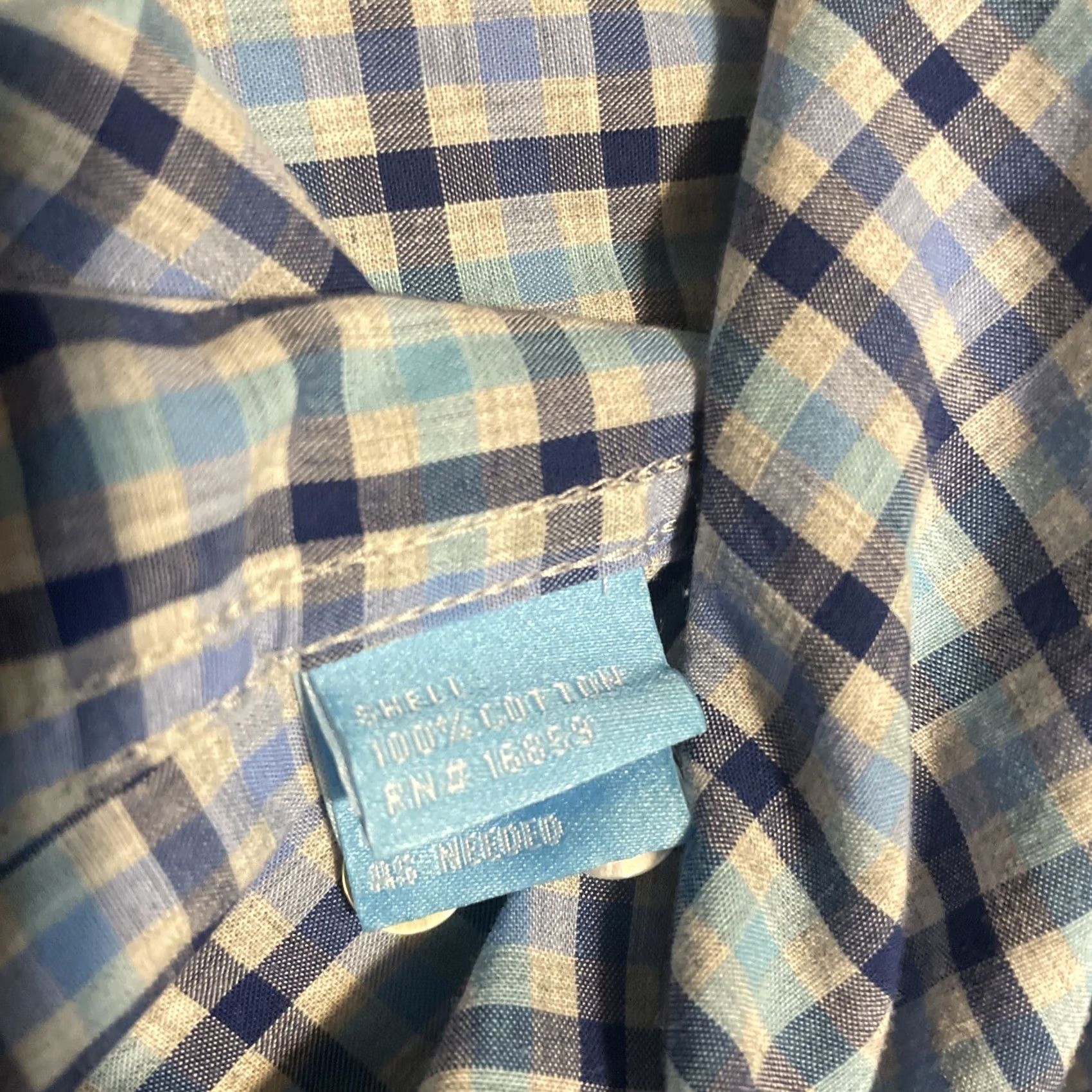 J.McLaughlin J. McLaughlin Gramercy Modern Fit Shirt Button Up Long Sleeve Plaid Check Men XL Multicolor Size US XL / EU 56 / 4 - 6 Thumbnail