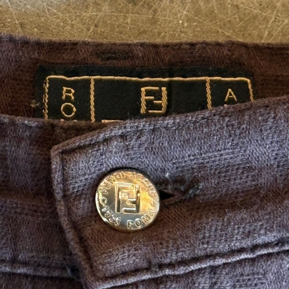 Fendi Vintage Fendi Pants Monogram Size 31" - 4 Thumbnail