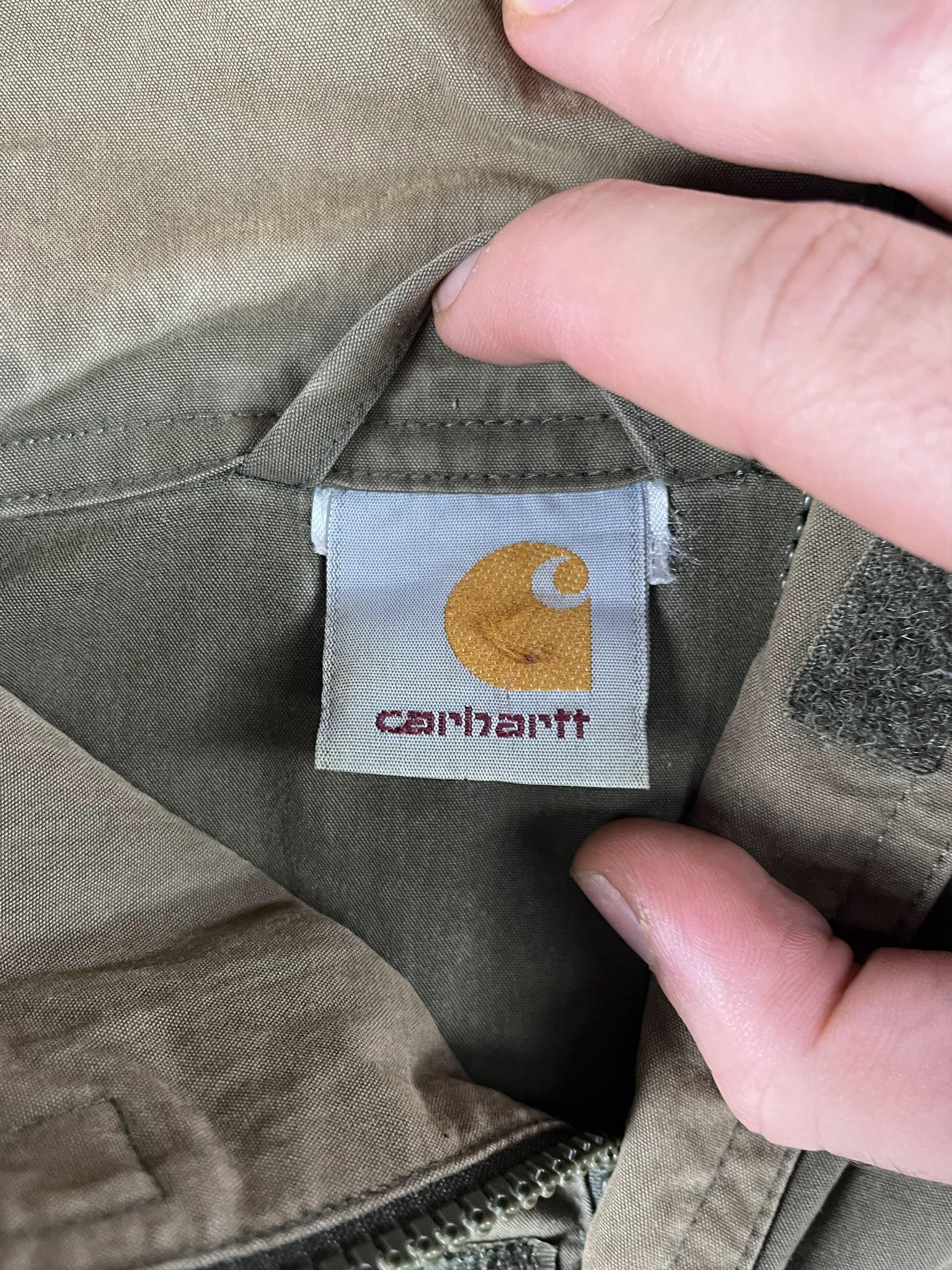 Carhartt × Vintage Carhartt Vintage Olive Green Hooded Parkas Size US L / EU 52-54 / 3 - 4 Thumbnail
