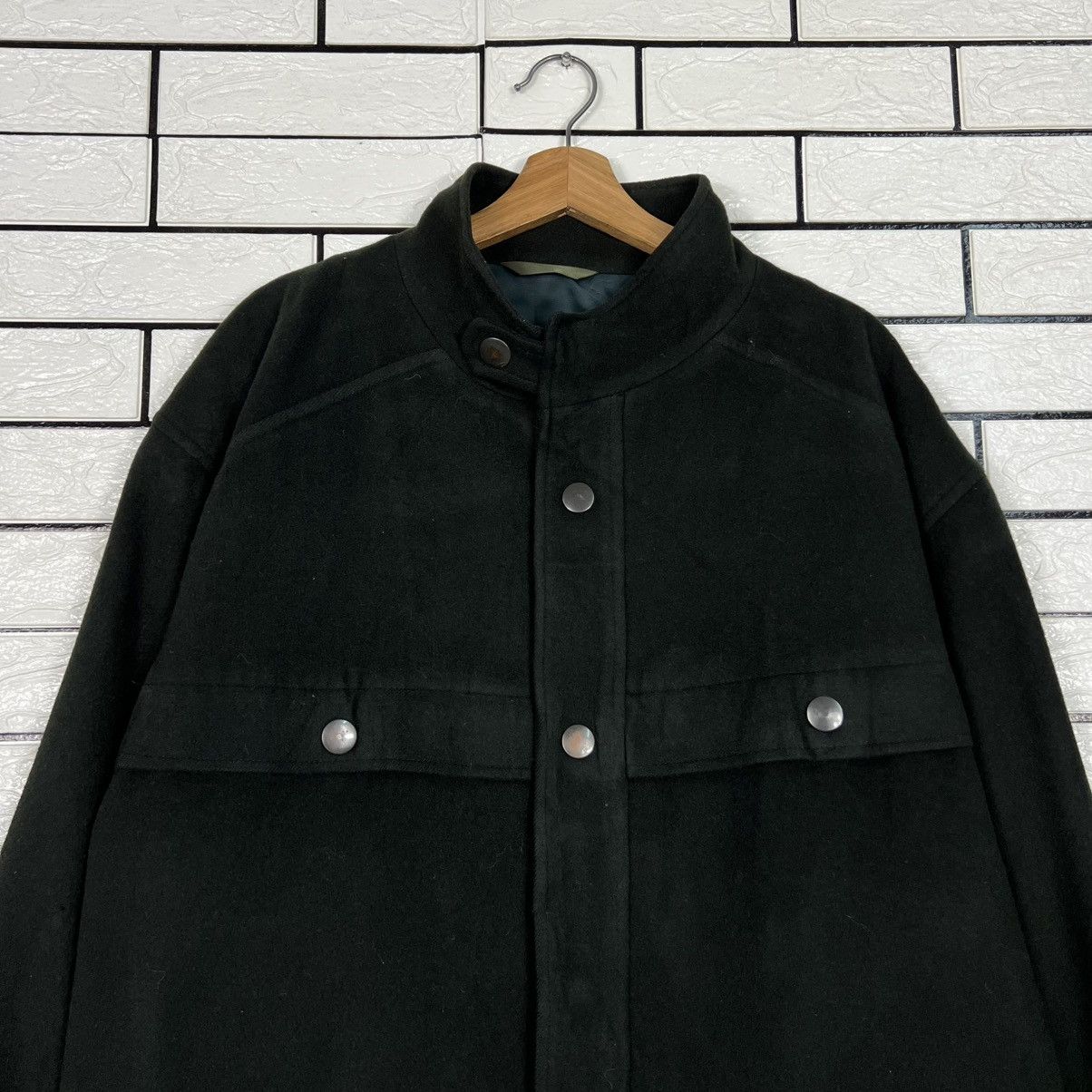Pierre Cardin Vintage 90's PIERRE CARDIN Wool Overcoat Jacket #4143-C189 Size US XL / EU 56 / 4 - 2 Thumbnail