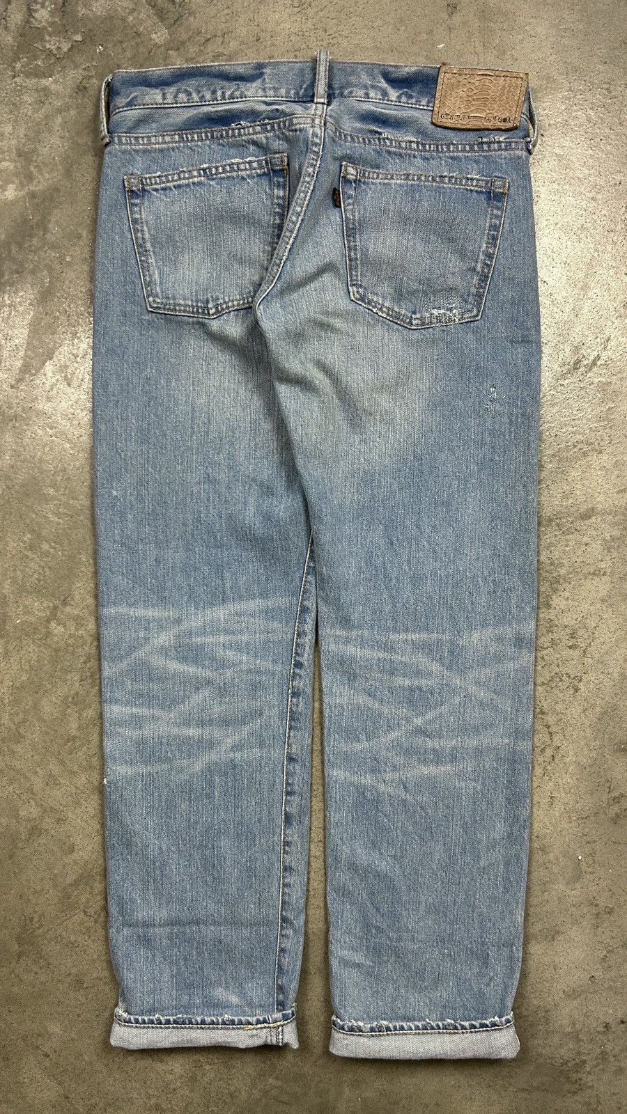 Japanese Brand genuine vintage g.o.a selvedge jeans Size US 30 / EU 46 - 25 Thumbnail