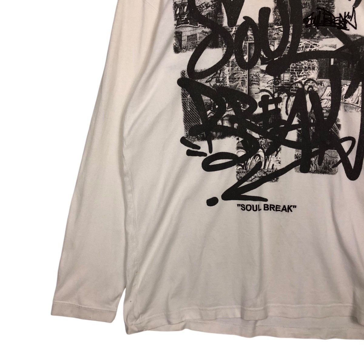 Japanese Brand 📌Vintage Long Sleeve Shirt Soul Break Punk Size US XXL / EU 58 / 5 - 5 Thumbnail