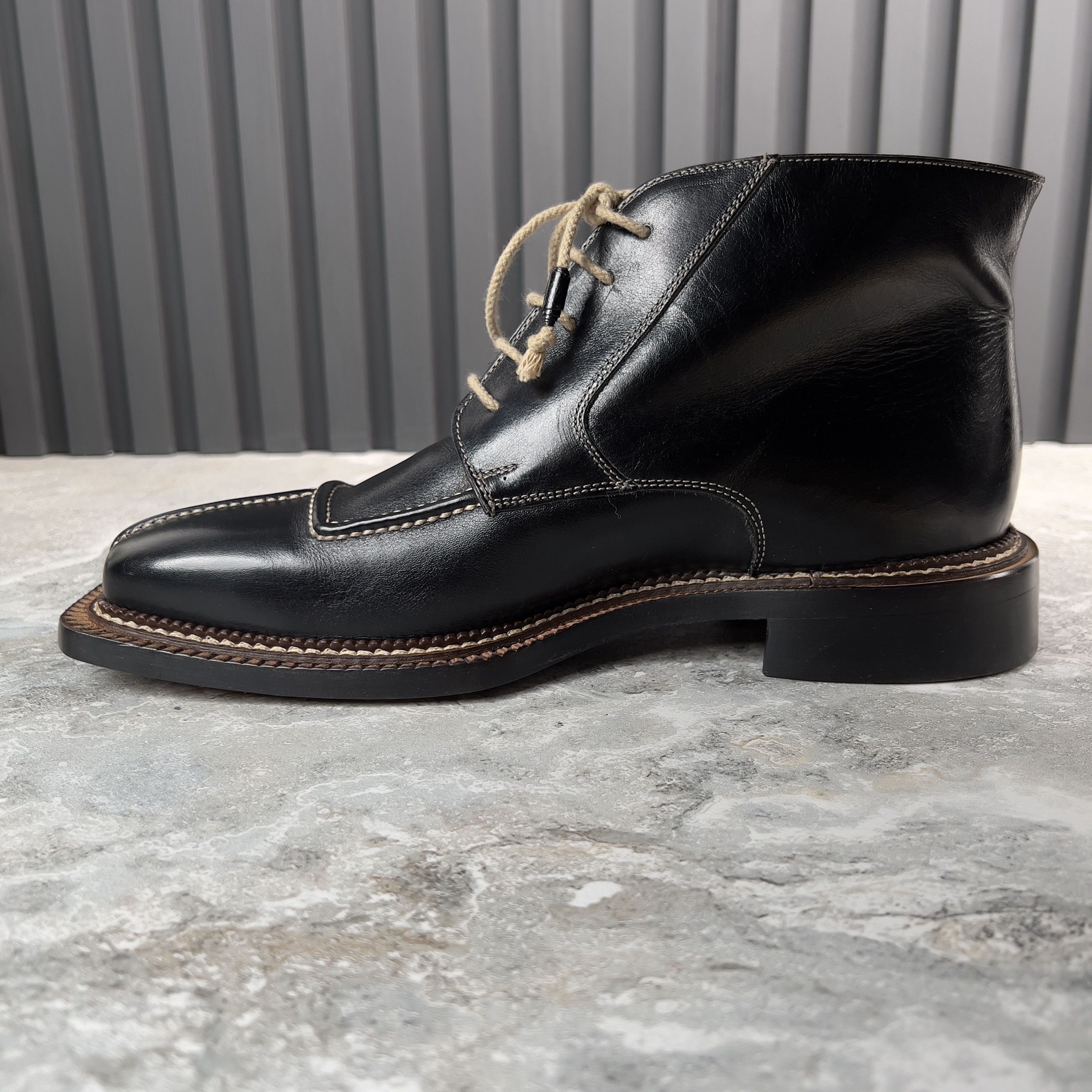 Berluti Stefano Branchini Calzoleria Handmade Norvegese Split Boot Size US 8.5 / EU 41-42 - 4 Thumbnail