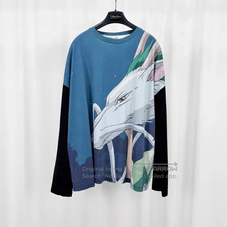 Loewe Loewe Spirited Away Collab Printed Long Sleeve Size US M / EU 48-50 / 2 - 1 Thumbnail