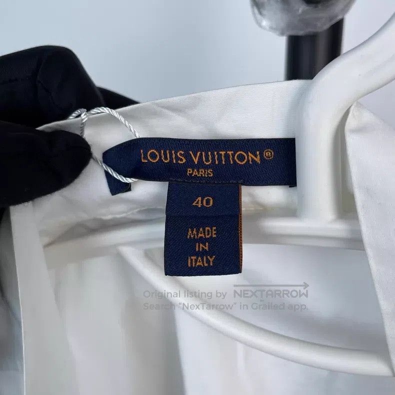 Louis Vuitton Louis Vuitton Monogram Floral Women's Ribbon Bow Tie White Size S / US 4 / IT 40 - 5 Thumbnail