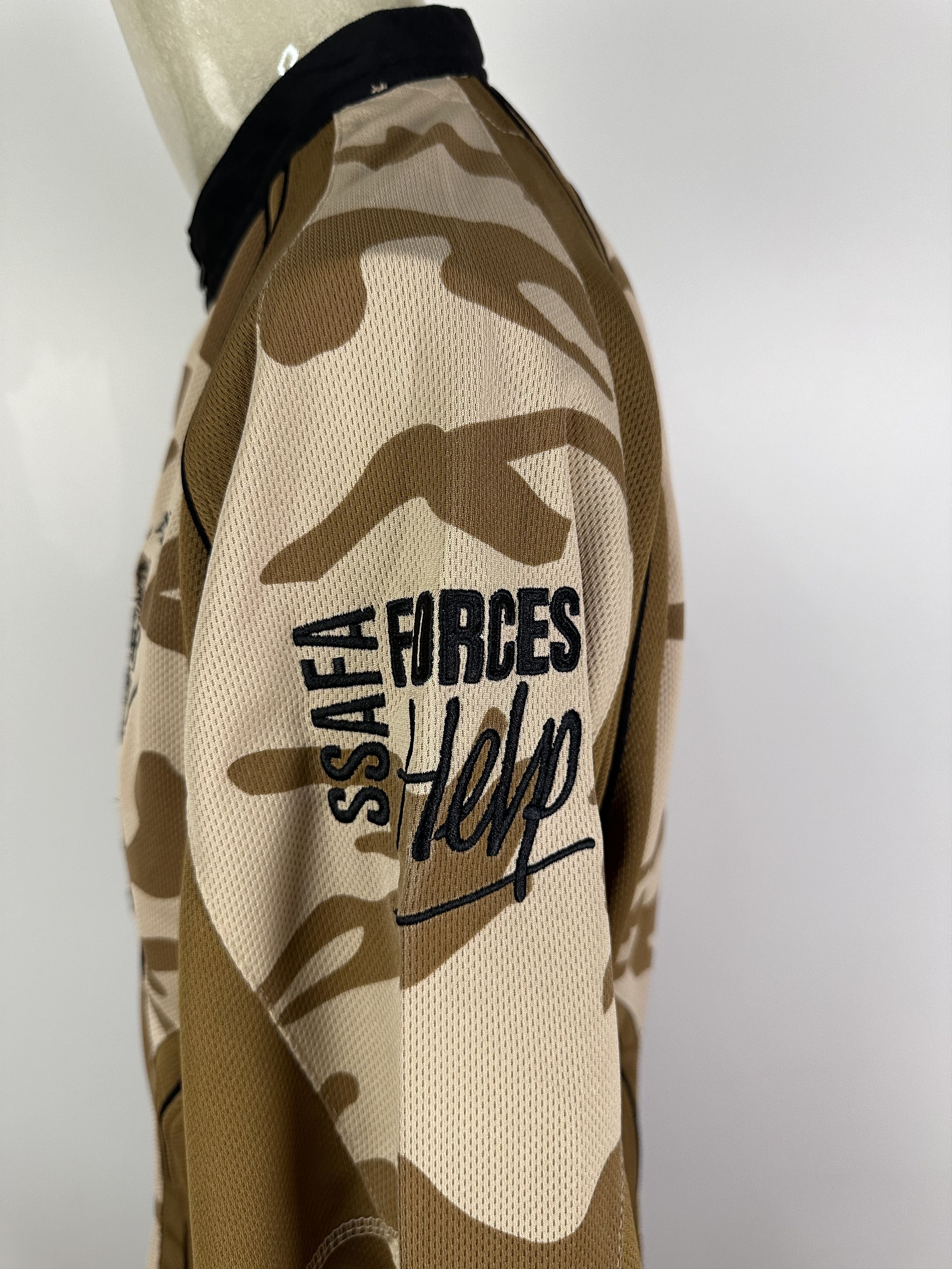 Other BRITISH ARMY RUGBY CAMOUFLAGE JERSEY SHIRT KOOGA SIZE L MENS Size US L / EU 52-54 / 3 - 7 Thumbnail