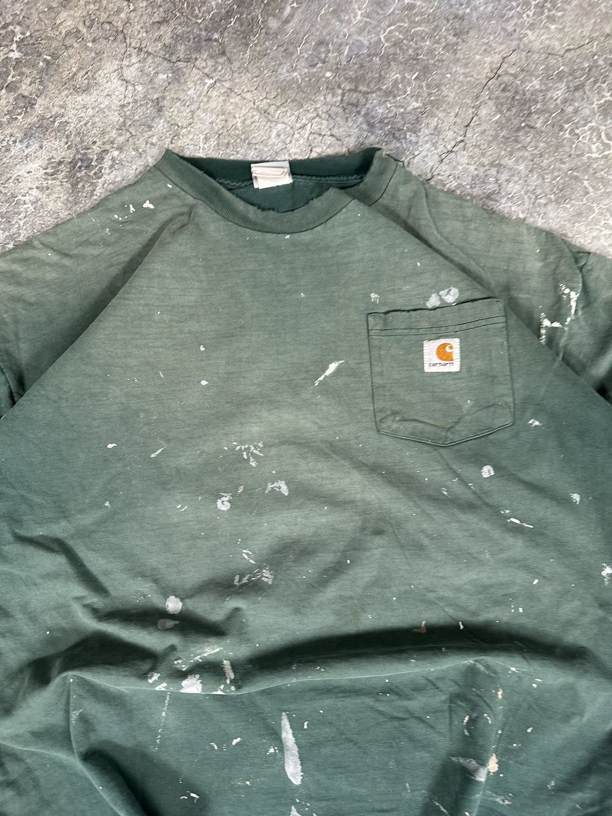 Carhartt × Vintage Faded Carhartt Tee Size US XL / EU 56 / 4 - 4 Thumbnail