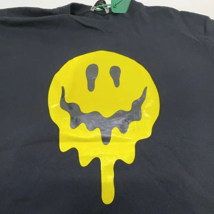 Balenciaga Balenciaga Smiley Graphic Short Sleeve T-Shirt 0079-2507 Size S / US 4 / IT 40 - 7 Thumbnail