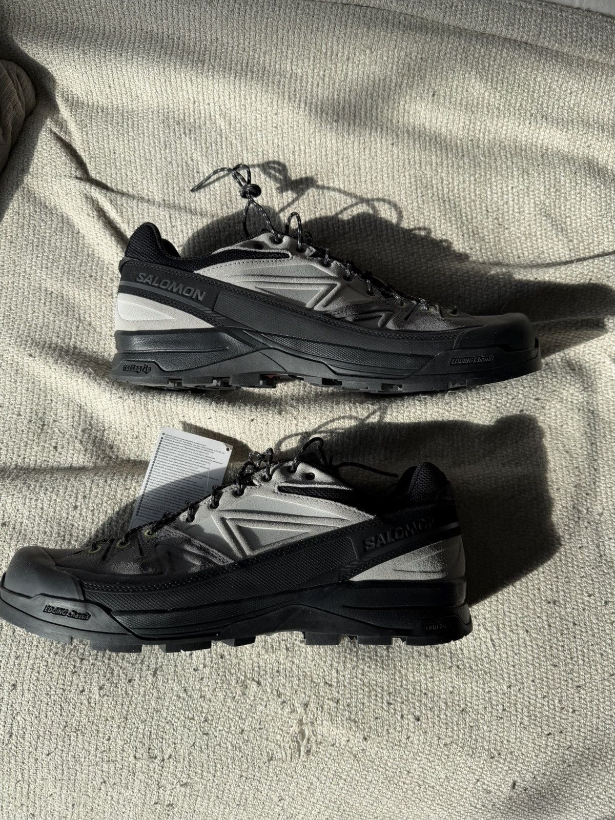 Salomon DS Salomon X-Alp LTR Black Castlerock Size US 13 / EU 46 - 4 Thumbnail