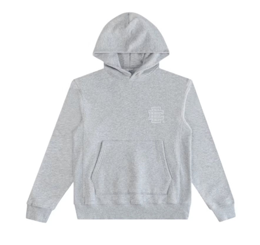 Eric Emanuel EE Basic Hooded Sweatshirt (FW24) Grey White Size US XL / EU 56 / 4 - 1 Preview