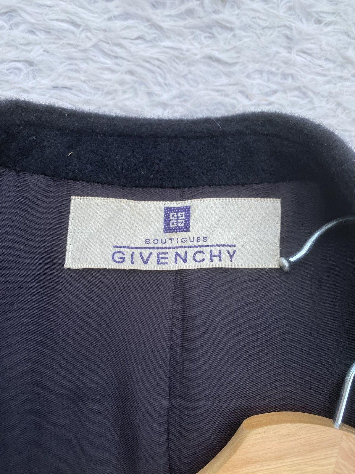 Givenchy Rare Vintage Luxury GIVENCHY Cape Coat Size M / US 6-8 / IT 42-44 - 9 Thumbnail