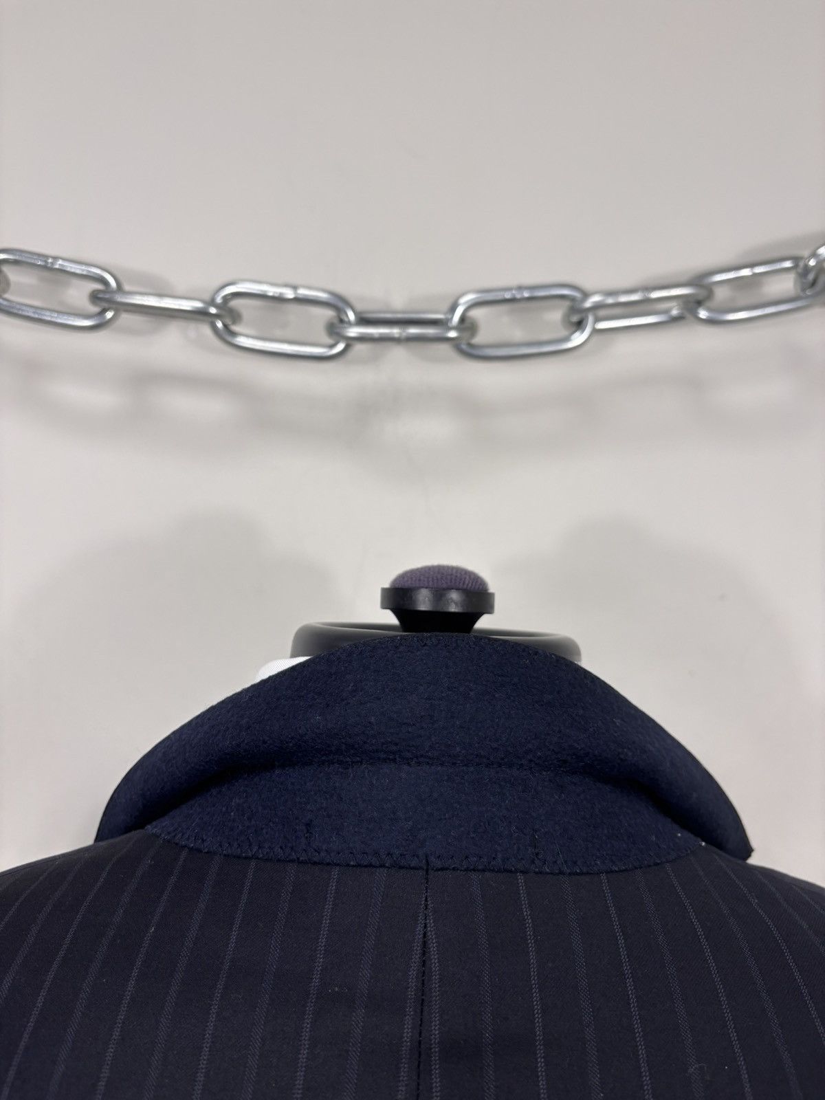 Hugo Boss Hugo Boss Selection Men’s 2-Piece Navy Striped Wool Suit Size 42R - 10 Thumbnail