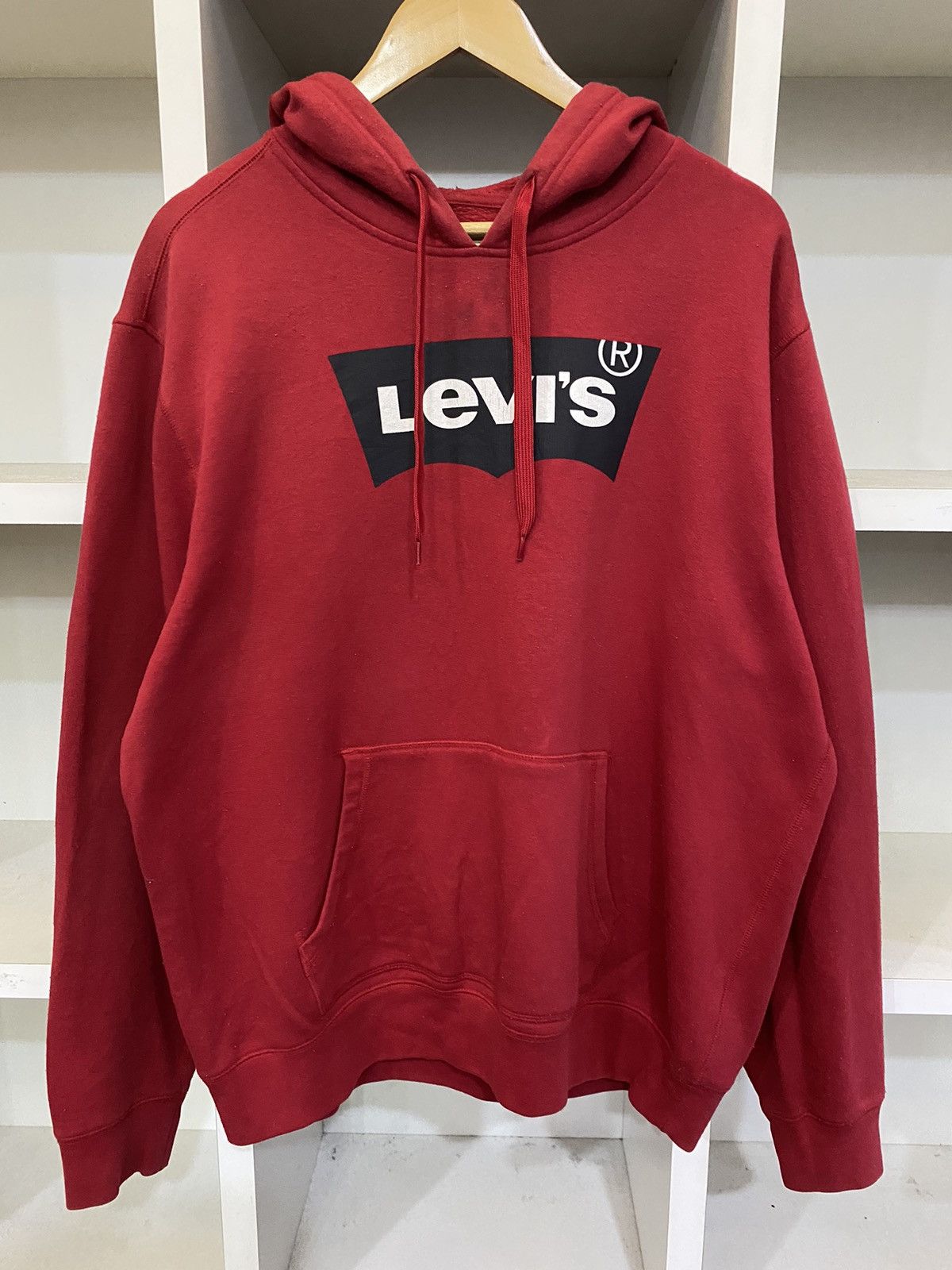 Levi's × Vintage Levi’s Big Logo Hoodie Size US M / EU 48-50 / 2 - 1 Thumbnail