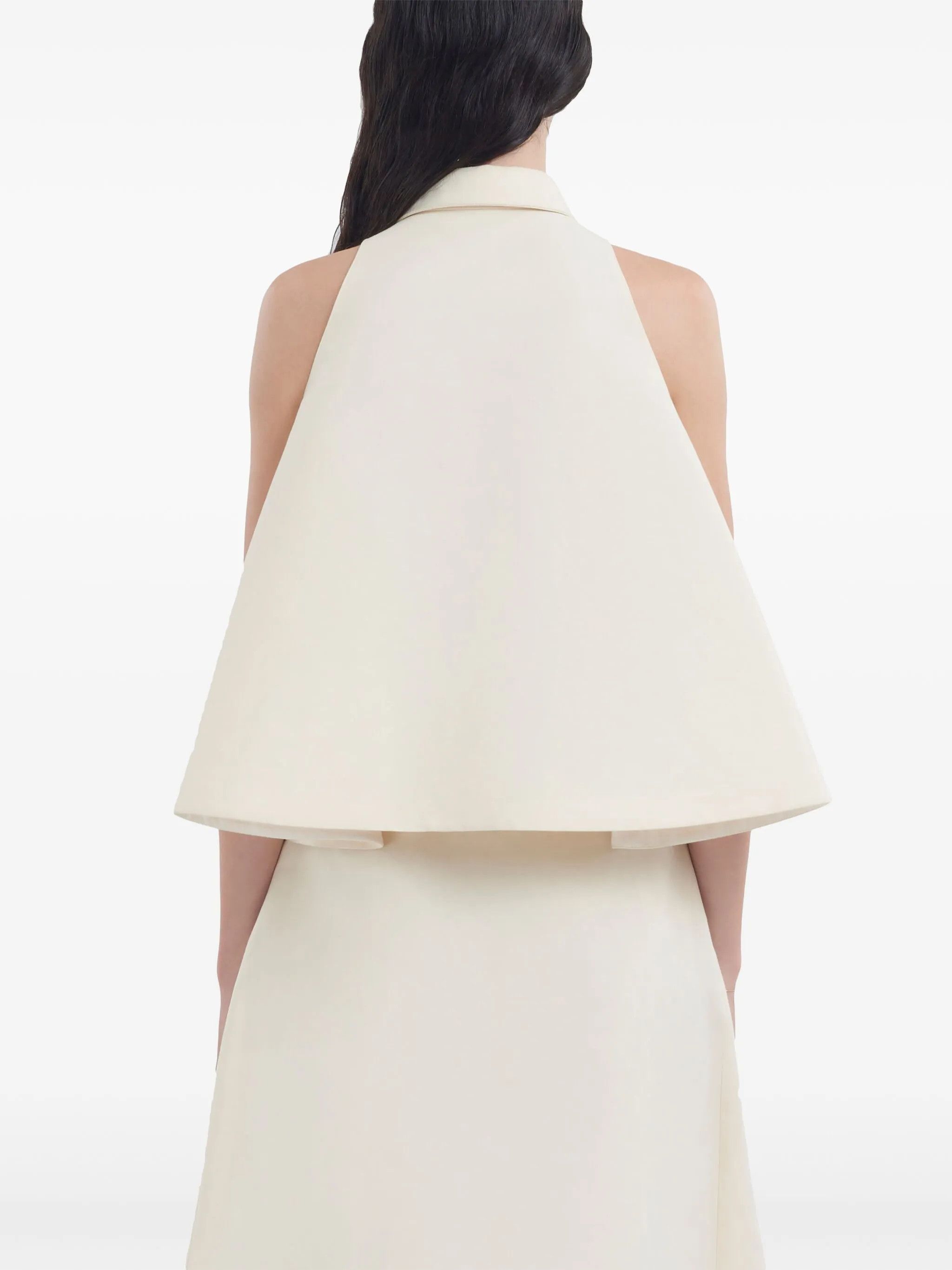 Marni o1s22i1n0525 Cotton Shirt in Ivory Size S / US 4 / IT 40 - 4 Thumbnail