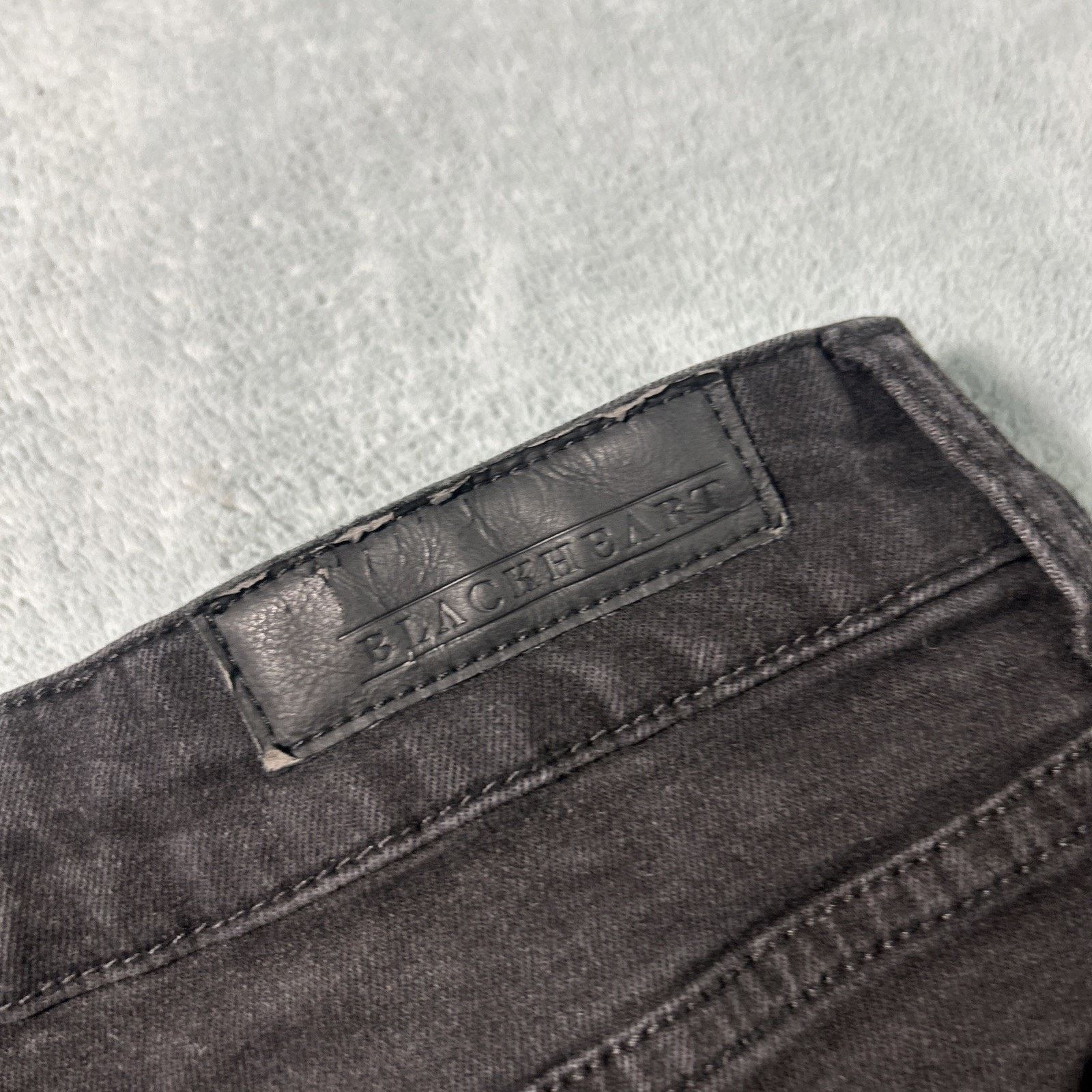 Blackhawk! Y2k 2000s Metal Hook Studs Jeans Ws 9 Skater Grunge Gothic Size 30" / US 8 / IT 44 - 6 Thumbnail