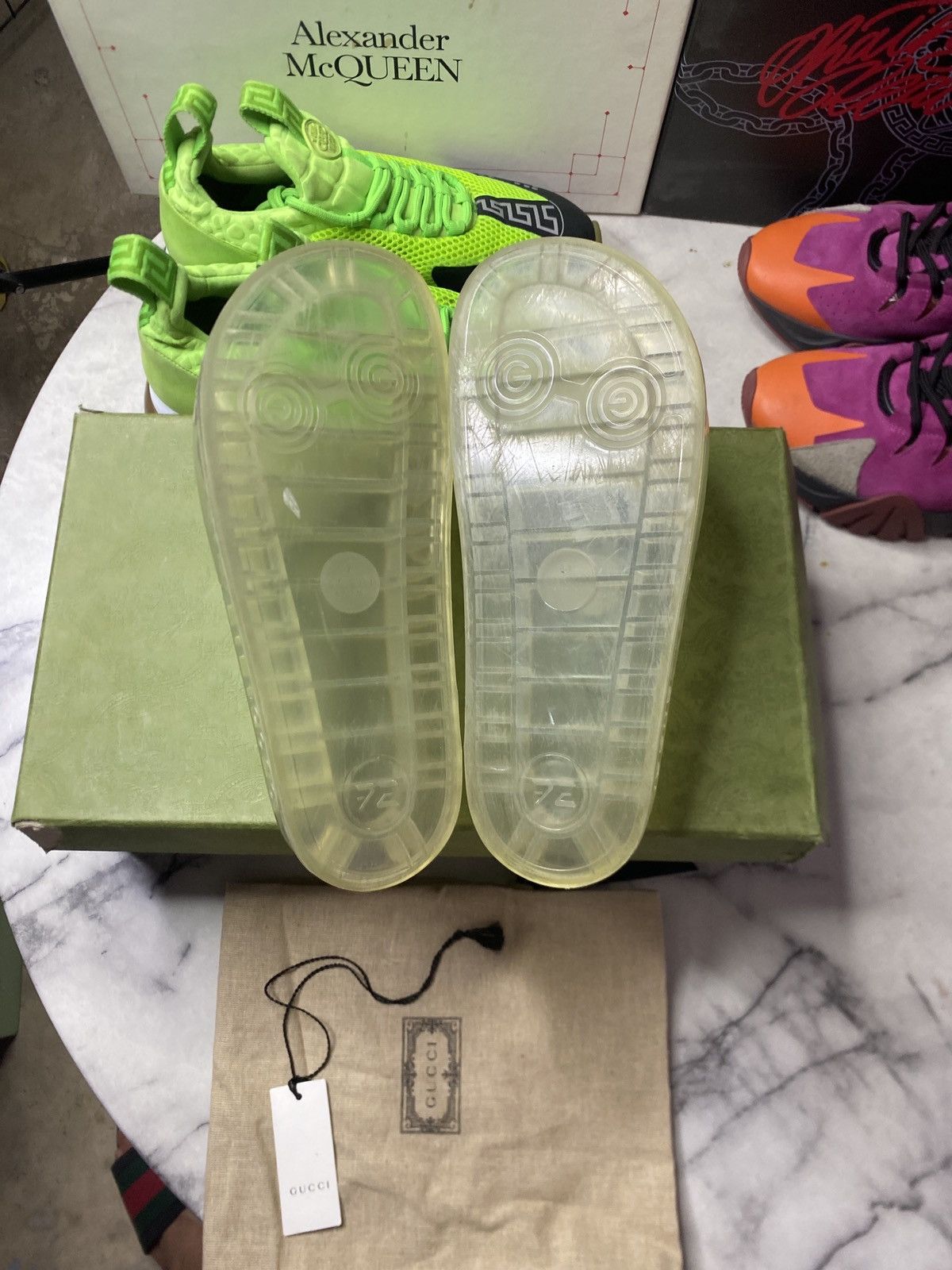 Gucci Gucci gel translucent slide Size US 9 / EU 42 - 3 Thumbnail