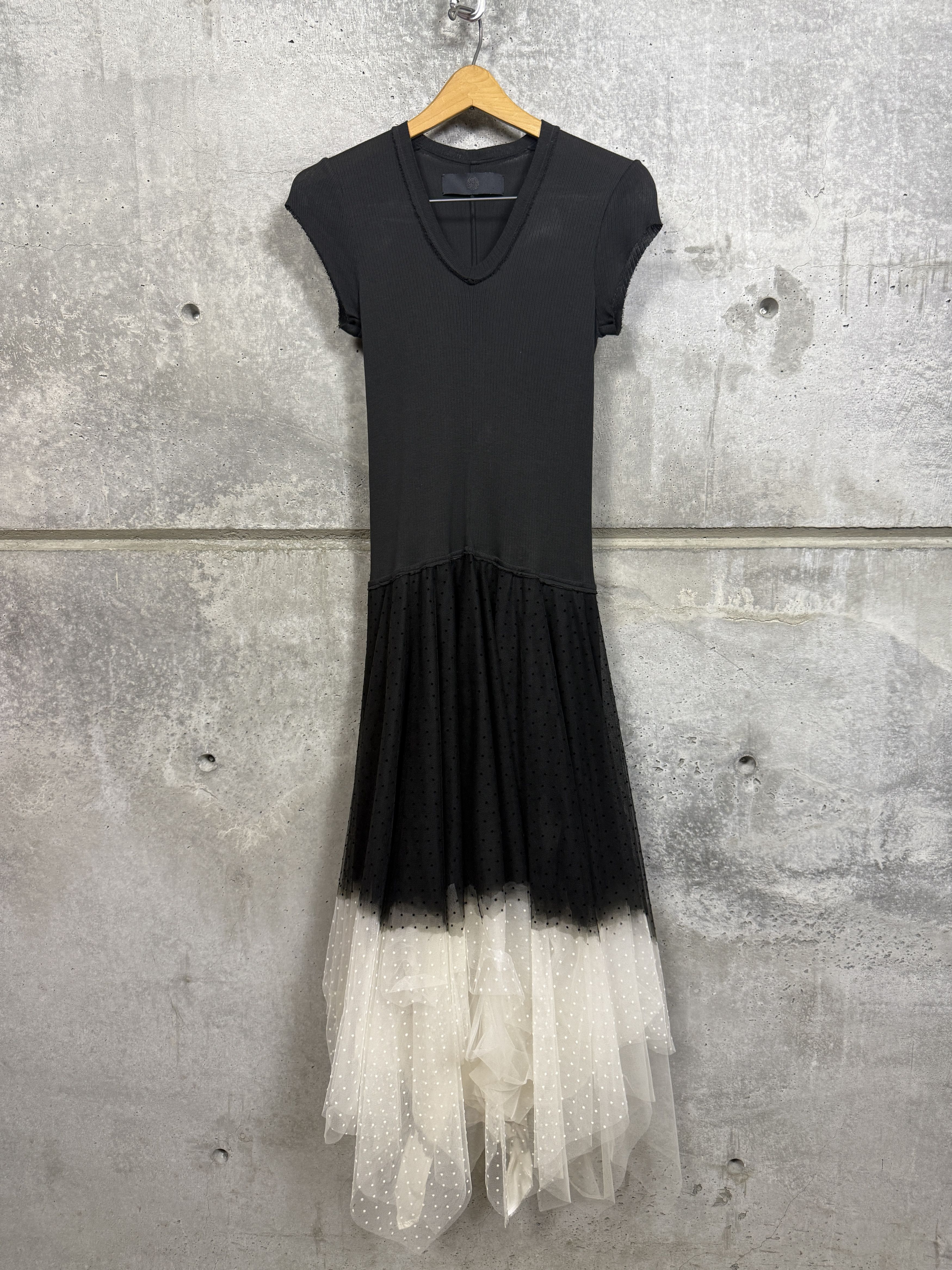 Marc Le Bihan Marc Le Bihan Black/White T-Shirt Dress Size S / US 4 / IT 40 - 5 Thumbnail