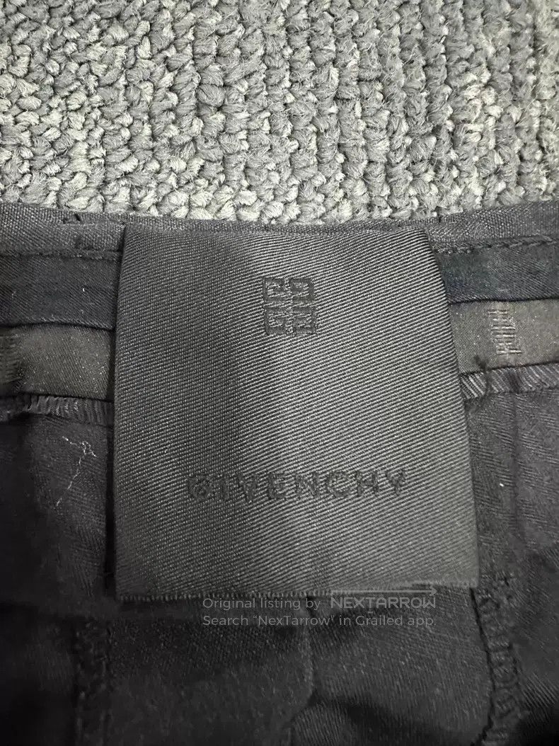 Givenchy Givenchy Black Wool Trousers Size US 34 / EU 50 - 4 Thumbnail