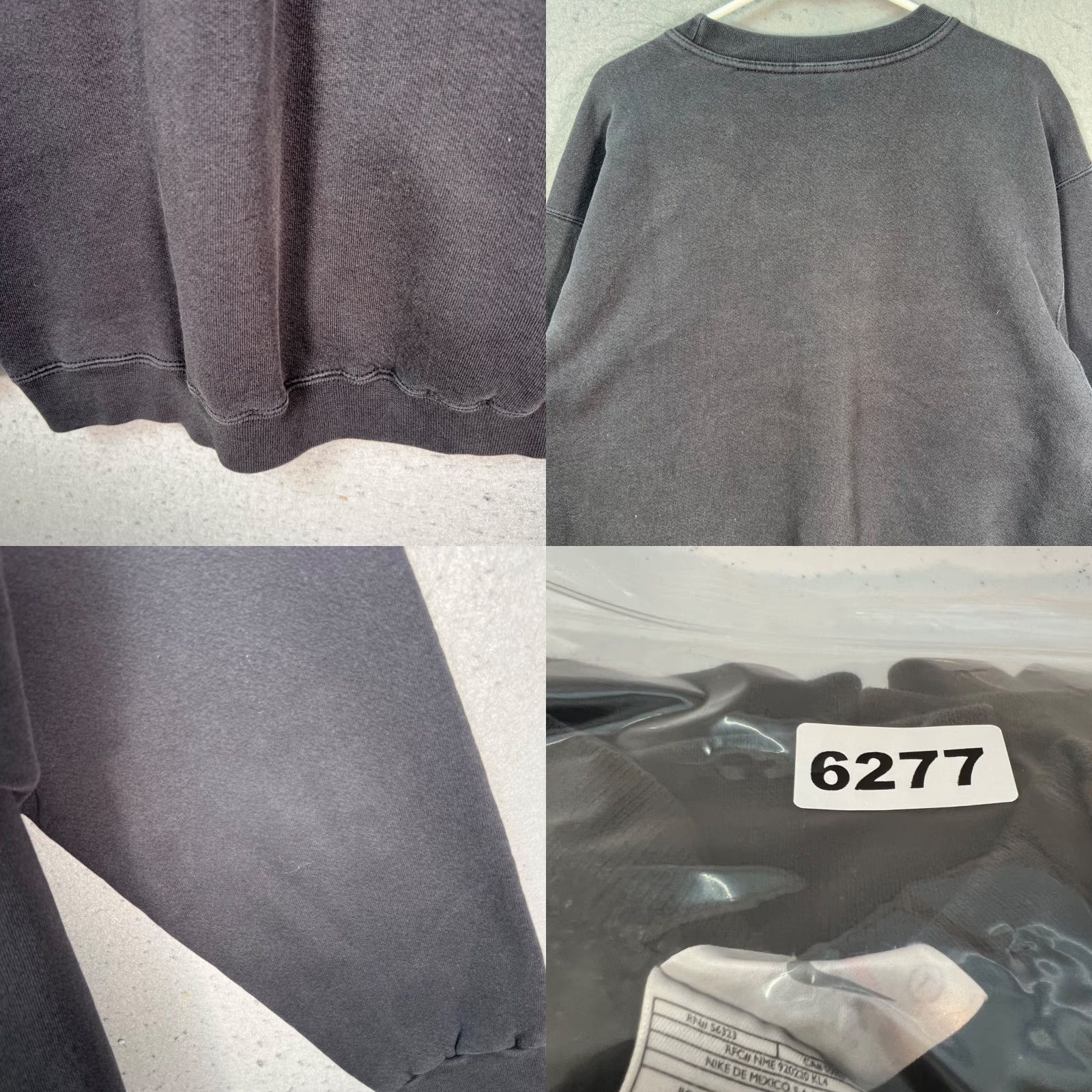 Nike VINTAGE Nike Mens Size Large Black Crewneck Sweatshirt Pullover Swoosh USA Made Size US L / EU 52-54 / 3 - 8 Thumbnail