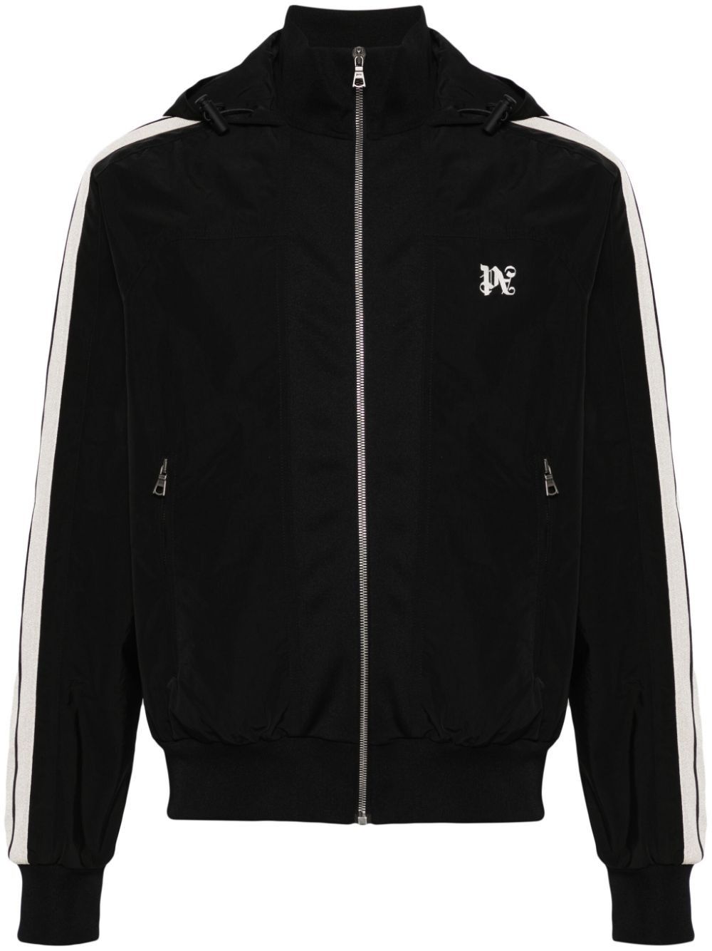 o1s22i1n1224 Hooded Bomber Jacket in Black