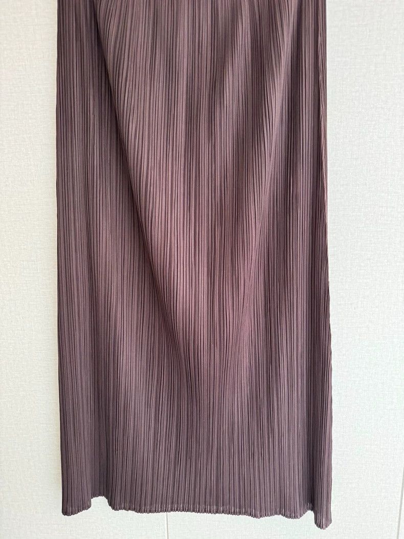 Issey Miyake issey miyake size:4 Purple pleated skirt Size 42" / US 20 - 4 Thumbnail