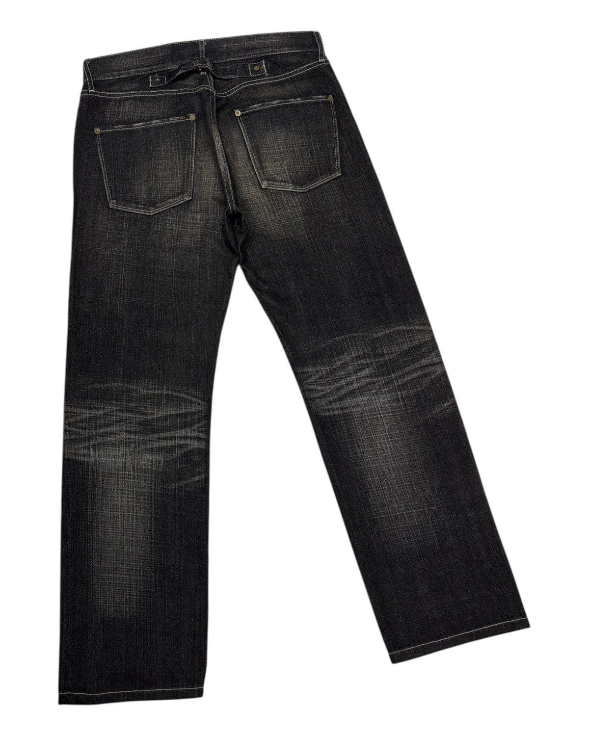 Y-3 Yohji Yamamoto Y3 Adidas Black Vintage Classic Denim Jeans Size US 32 / EU 48 - 4 Thumbnail