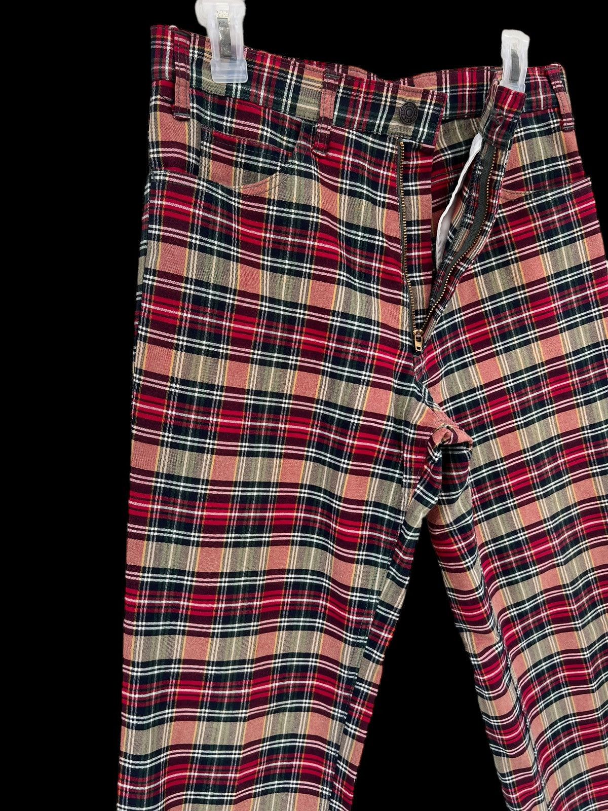 Vintage GOWEST Japan Tartan Plaid Check Trouser Pant Size US 30 / EU 46 - 8 Thumbnail