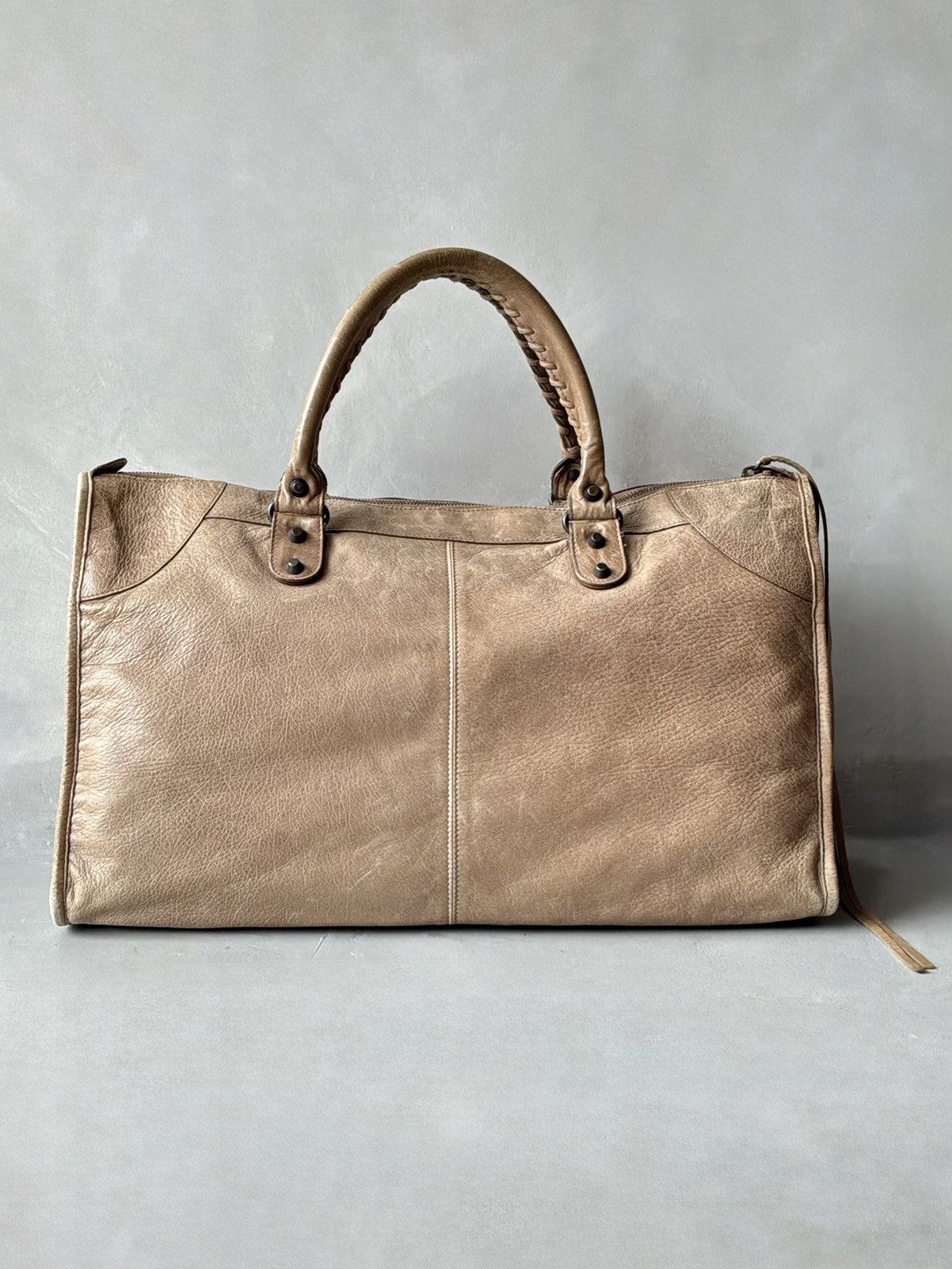 Balenciaga Balenciaga - City ‘Work’ - Brown Lambskin Bag Size ONE SIZE - 2 Thumbnail