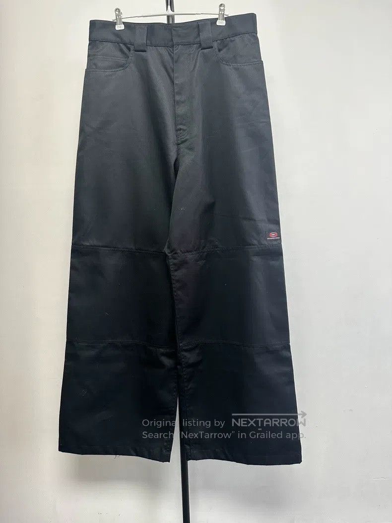 Balenciaga Balenciaga Size M Twill logo long work pants Size US 27 - 1 Thumbnail