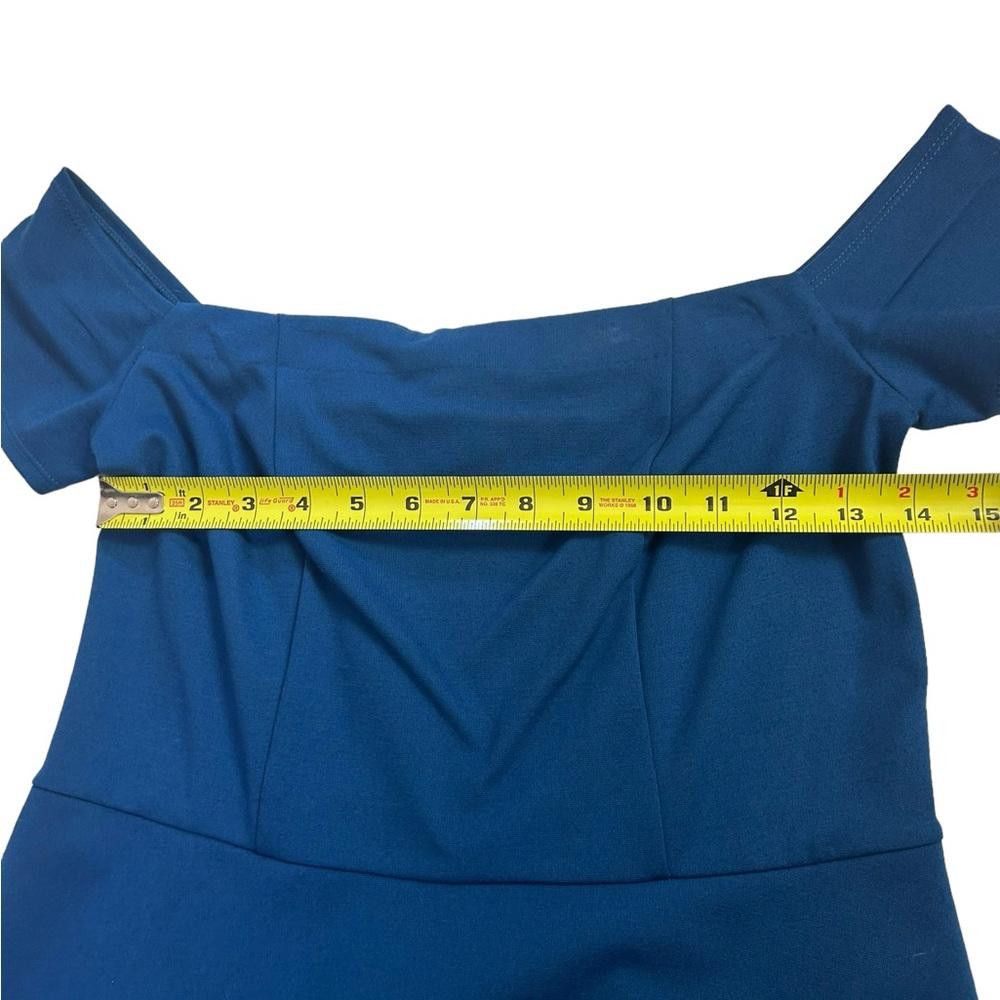 Free People Free People l Blue Fit & Flare Dress Medium Size M / US 6-8 / IT 42-44 - 4 Thumbnail