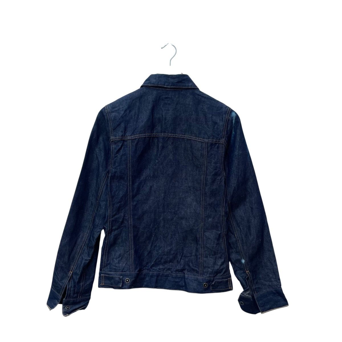 BIGI 💥 Men Bigi Indigo Denim Type 2 Jacket Size US M / EU 48-50 / 2 - 2 Thumbnail