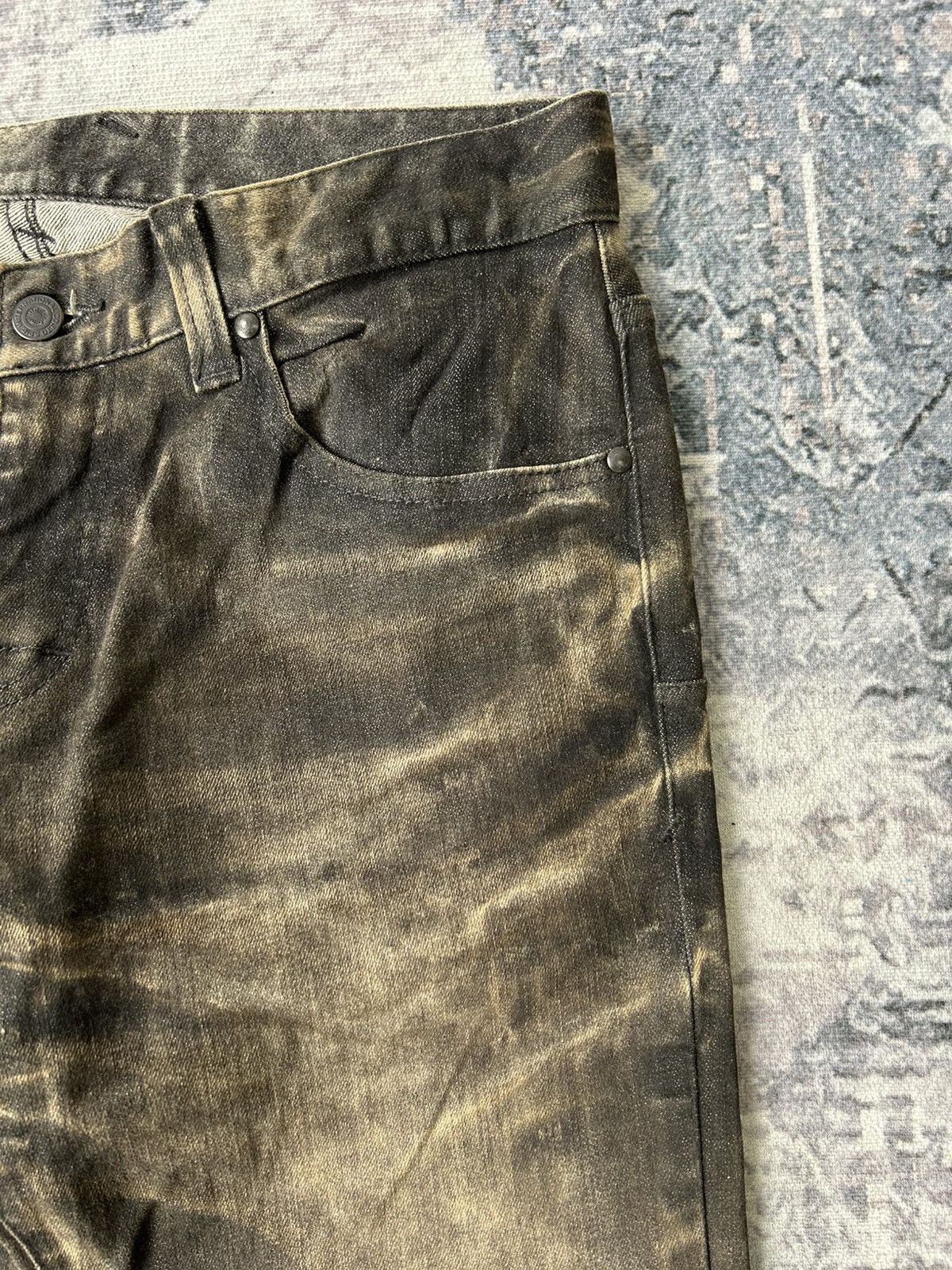 Tornado Mart Tornado Mart Acid Wash Punk Pants Size US 32 / EU 48 - 8 Thumbnail