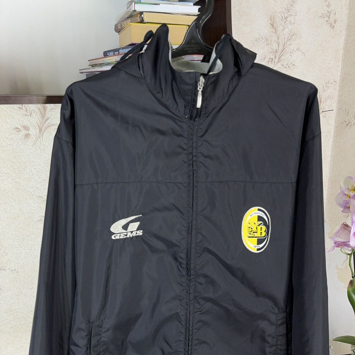 Vintage Vintage Gems BSC Young Boys 2001 Light jacket Nylon Black Size US XL / EU 56 / 4 - 6 Thumbnail