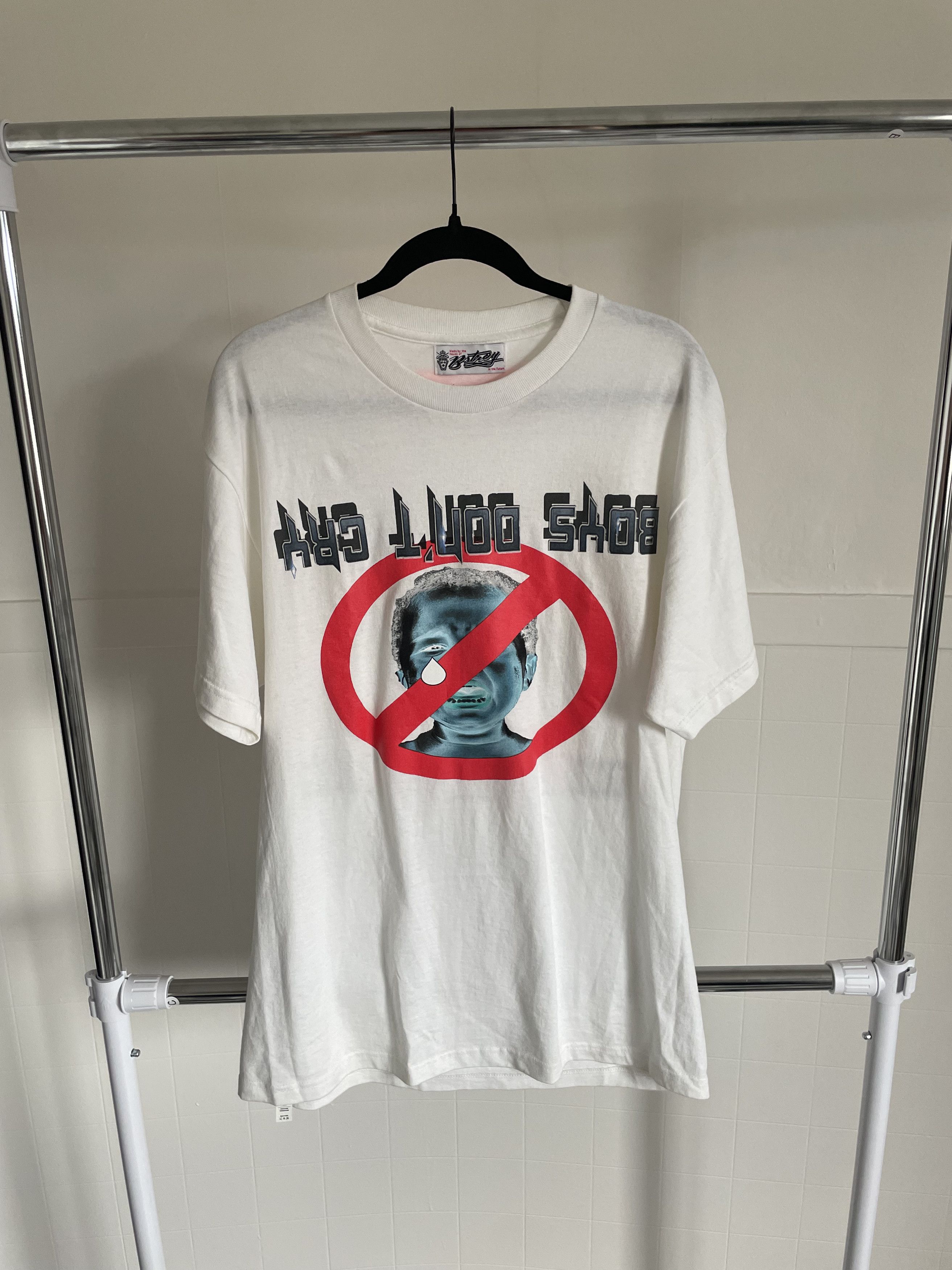 B).Stroy × Virgil Abloh B Stroy x Virgil Abloh “Boys Don't Cry” T