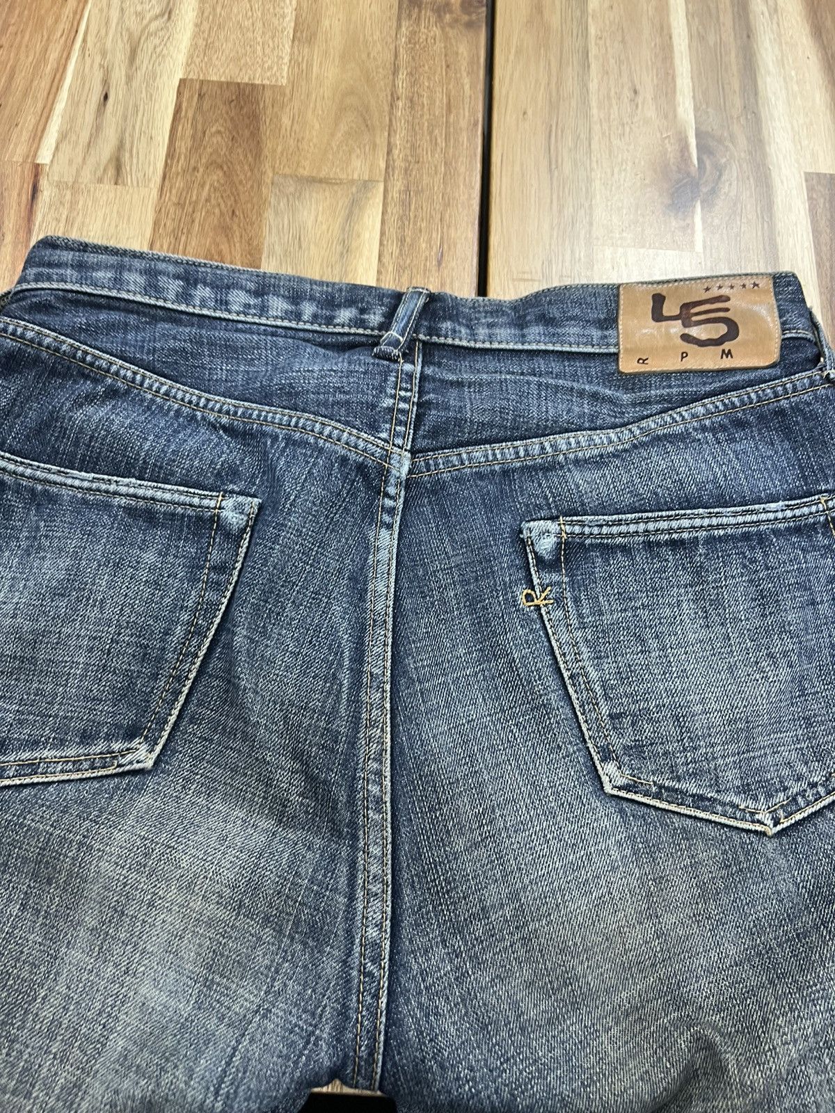 45rpm Vintage 45RPM Selvedge Denim Jeans Size US 30 / EU 46 - 7 Thumbnail