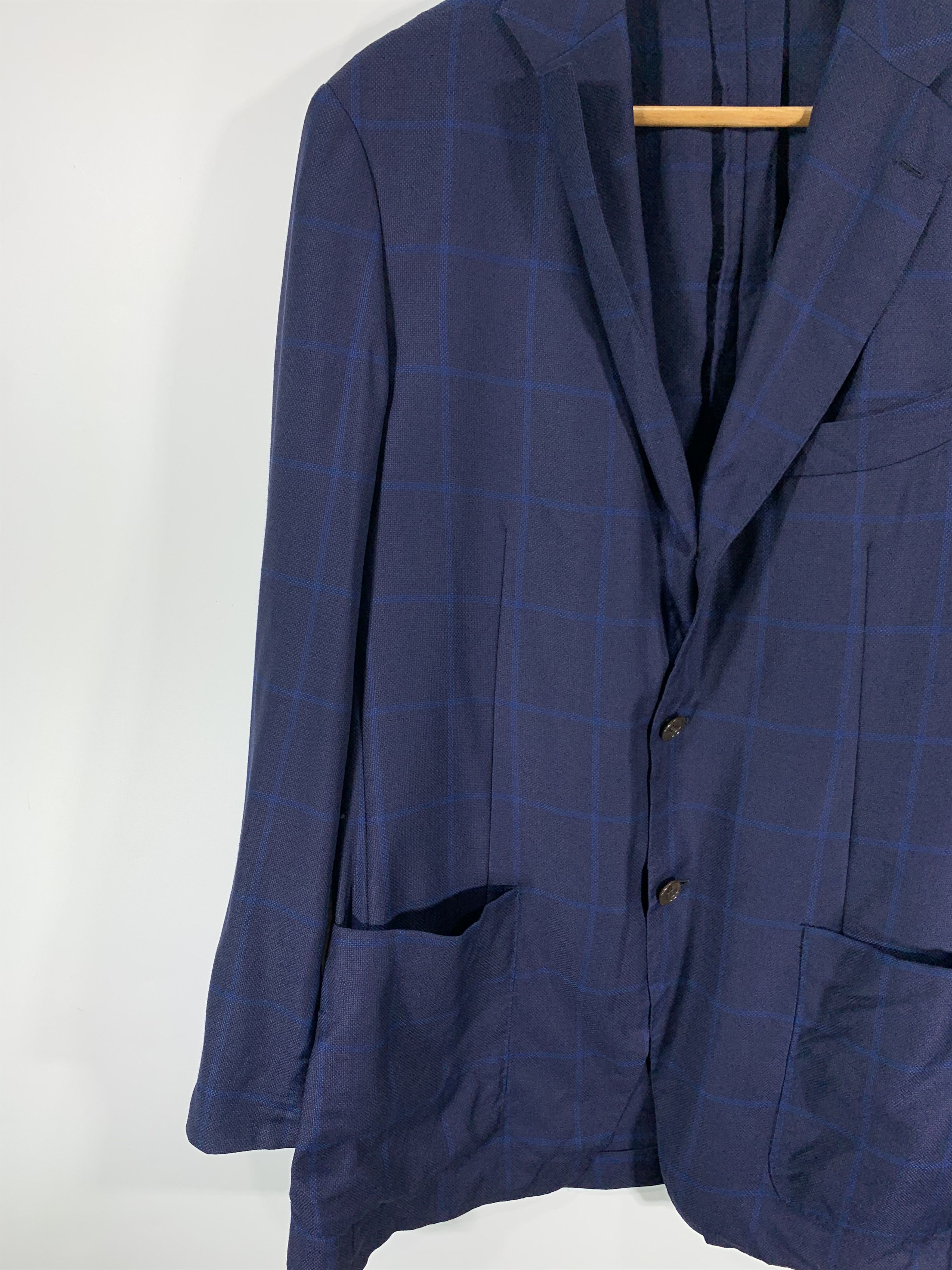 Designer × Ermenegildo Zegna × Vintage ⚡️Light Blazer Size US M / EU 48-50 / 2 - 3 Thumbnail