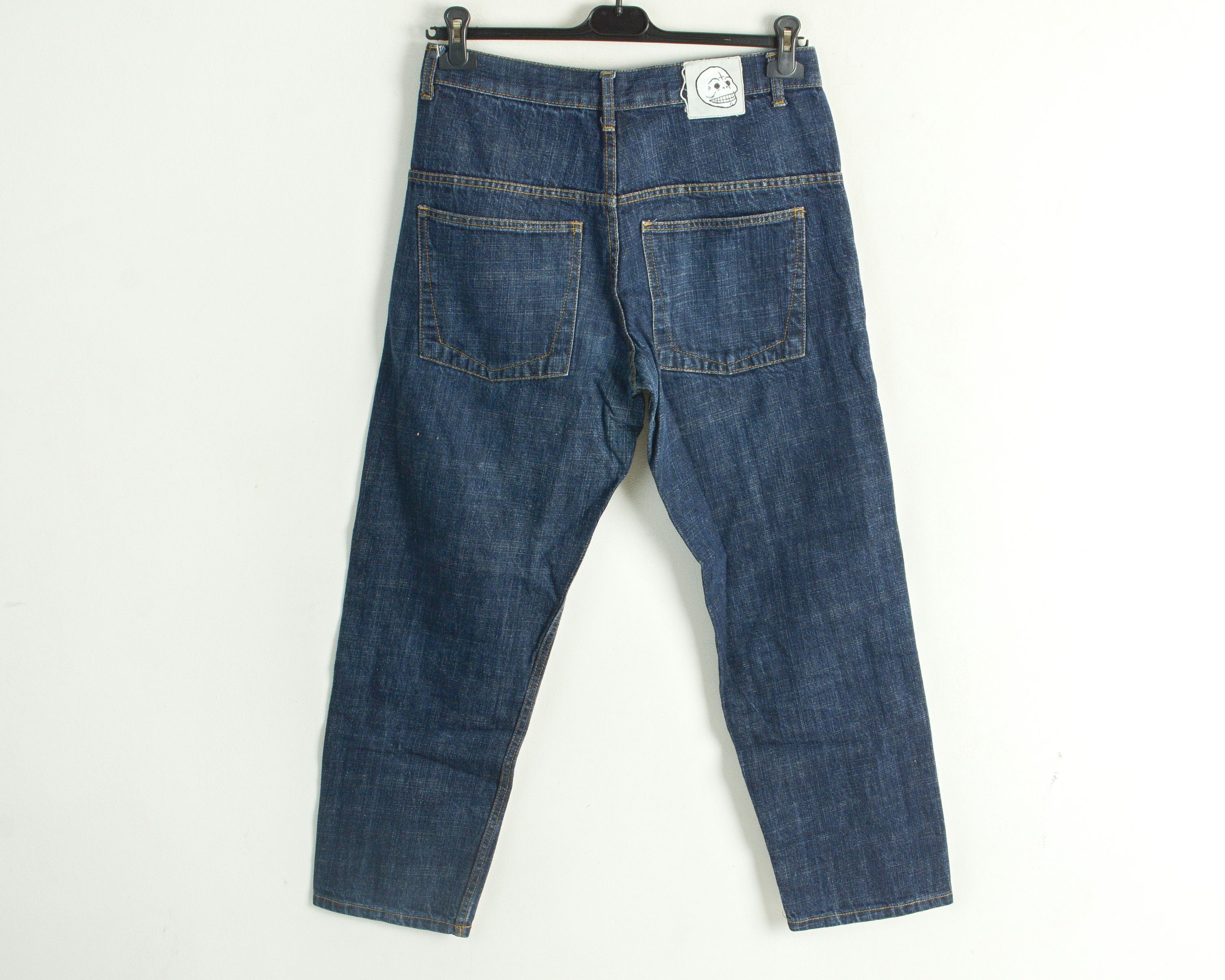 Cheap Monday W31 L32 Organic Raw Cotton Tapered Jeans Denim Pants Size US 31 - 3 Thumbnail