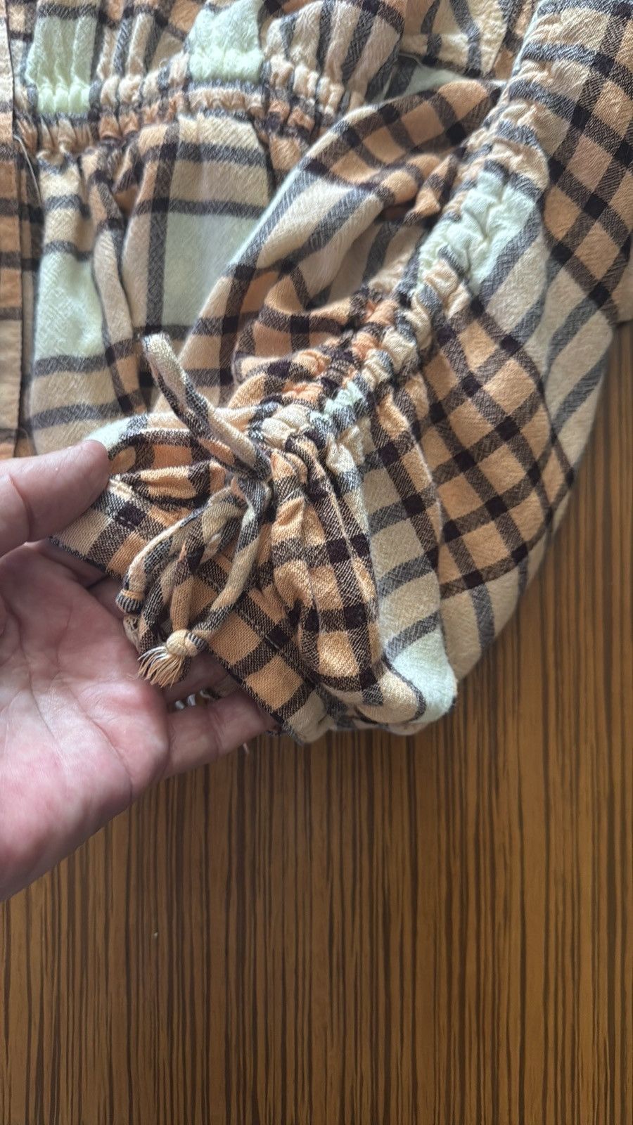 Free People Free People Pacific Dawn Plaid peplum top! Size M / US 6-8 / IT 42-44 - 6 Thumbnail