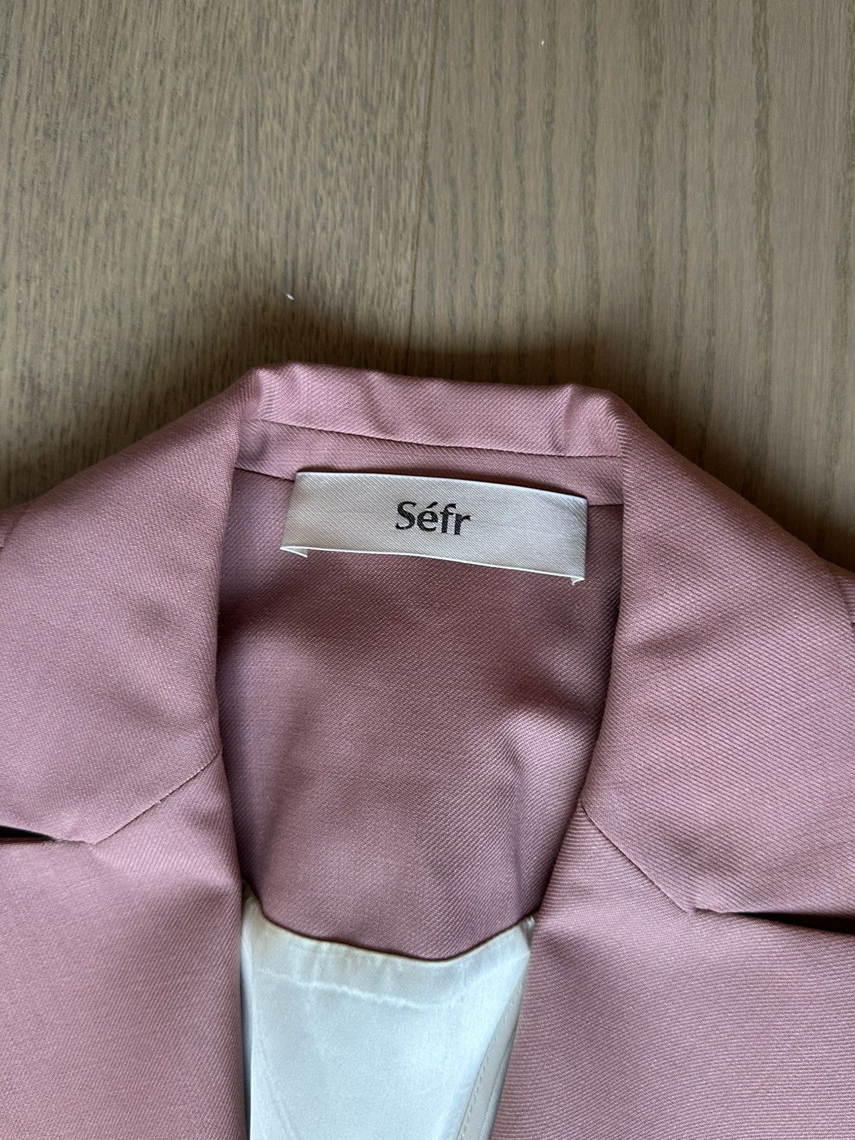 Sefr SSENSE Exclusive Pink Power Blazer Size US M / EU 48-50 / 2 - 2 Thumbnail