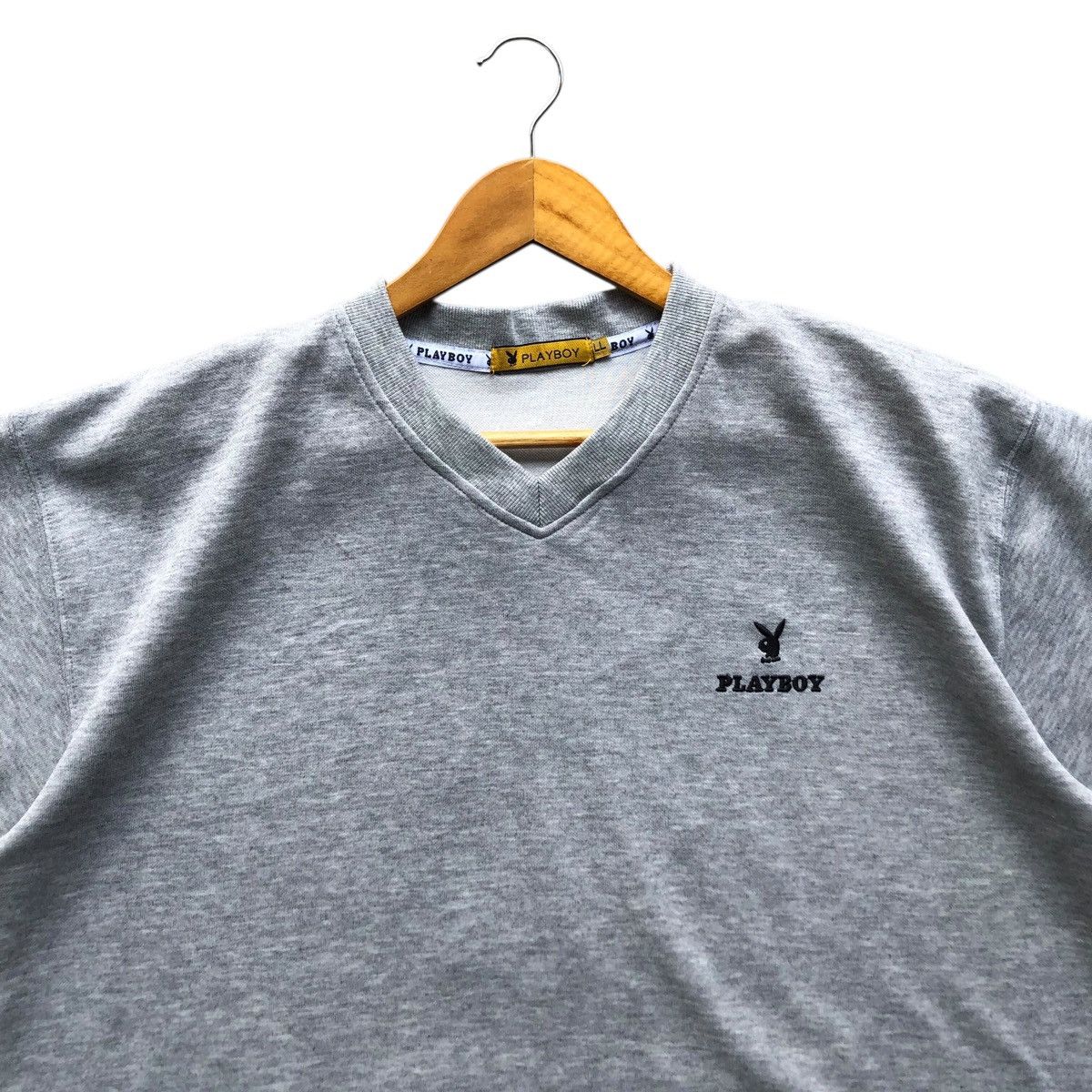 Hysteric Glamour × Playboy Vintage PLAYBOY embroidery logo tshirt Size US L / EU 52-54 / 3 - 3 Thumbnail