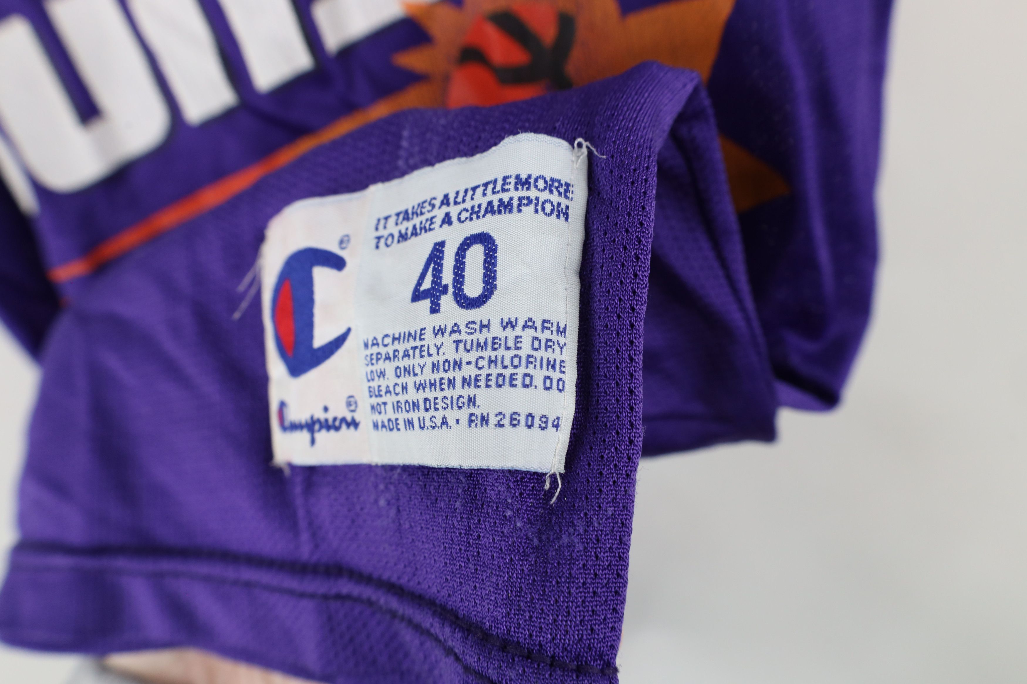 Champion × Vintage Vintage 90s Champion Phoenix Suns Basketball Jersey USA Size US L / EU 52-54 / 3 - 10 Thumbnail